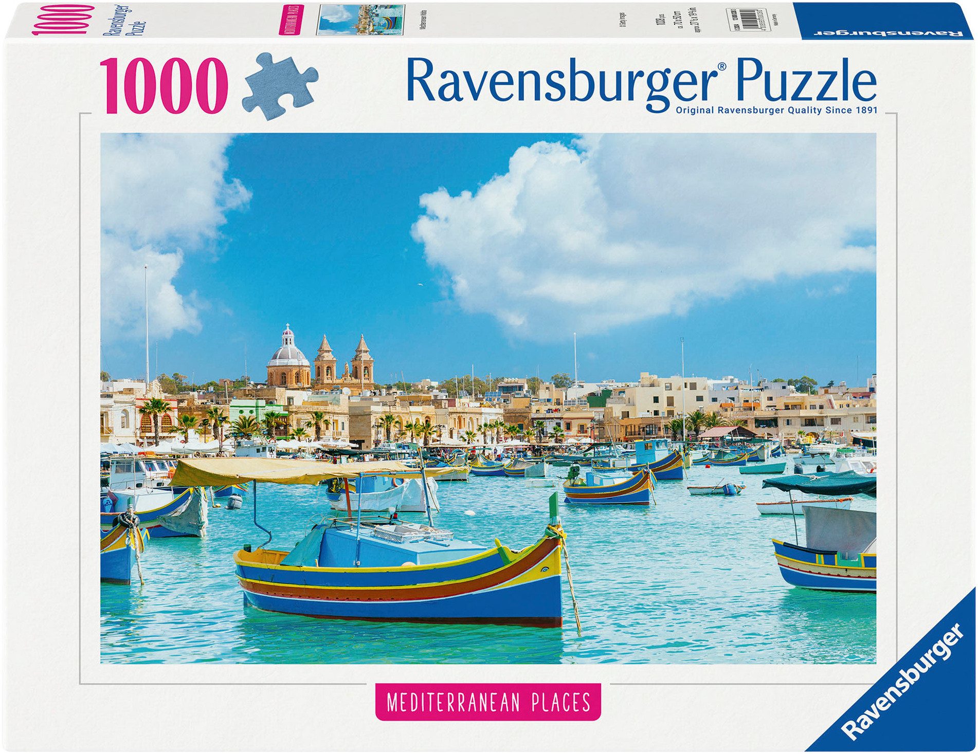 Ravensburger Puzzle Mediterranean Places, Malta, 1000 günstig online kaufen