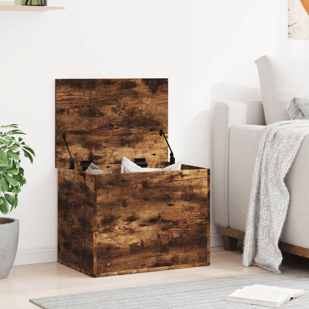 vidaXL Aufbewahrungsbox Truhe Räuchereiche 60x42x46 cm günstig online kaufen