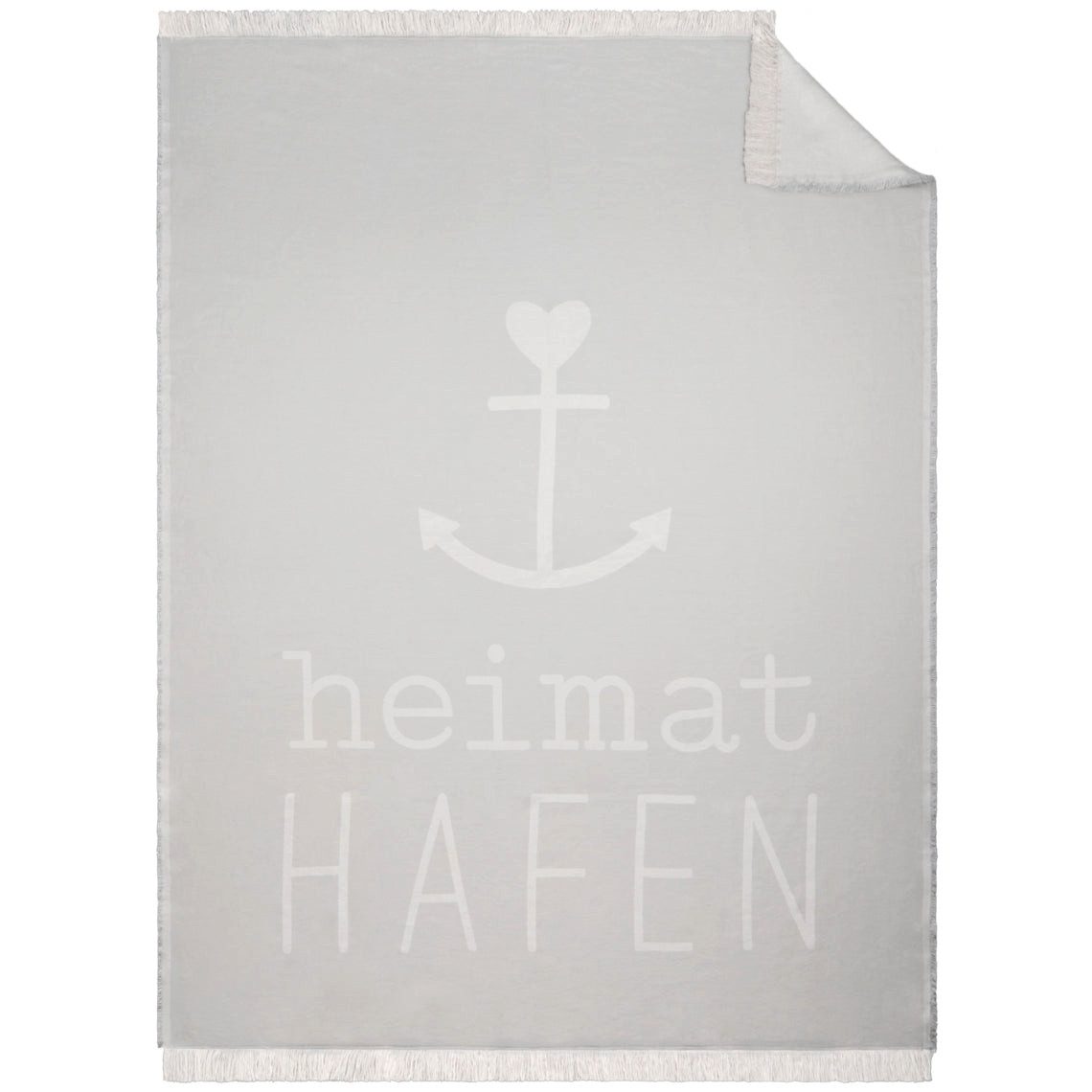 Wohndecke Decke Heimat Hafen von räder design 100% Baumwolle Heimathafen Nordisc, Räder Design