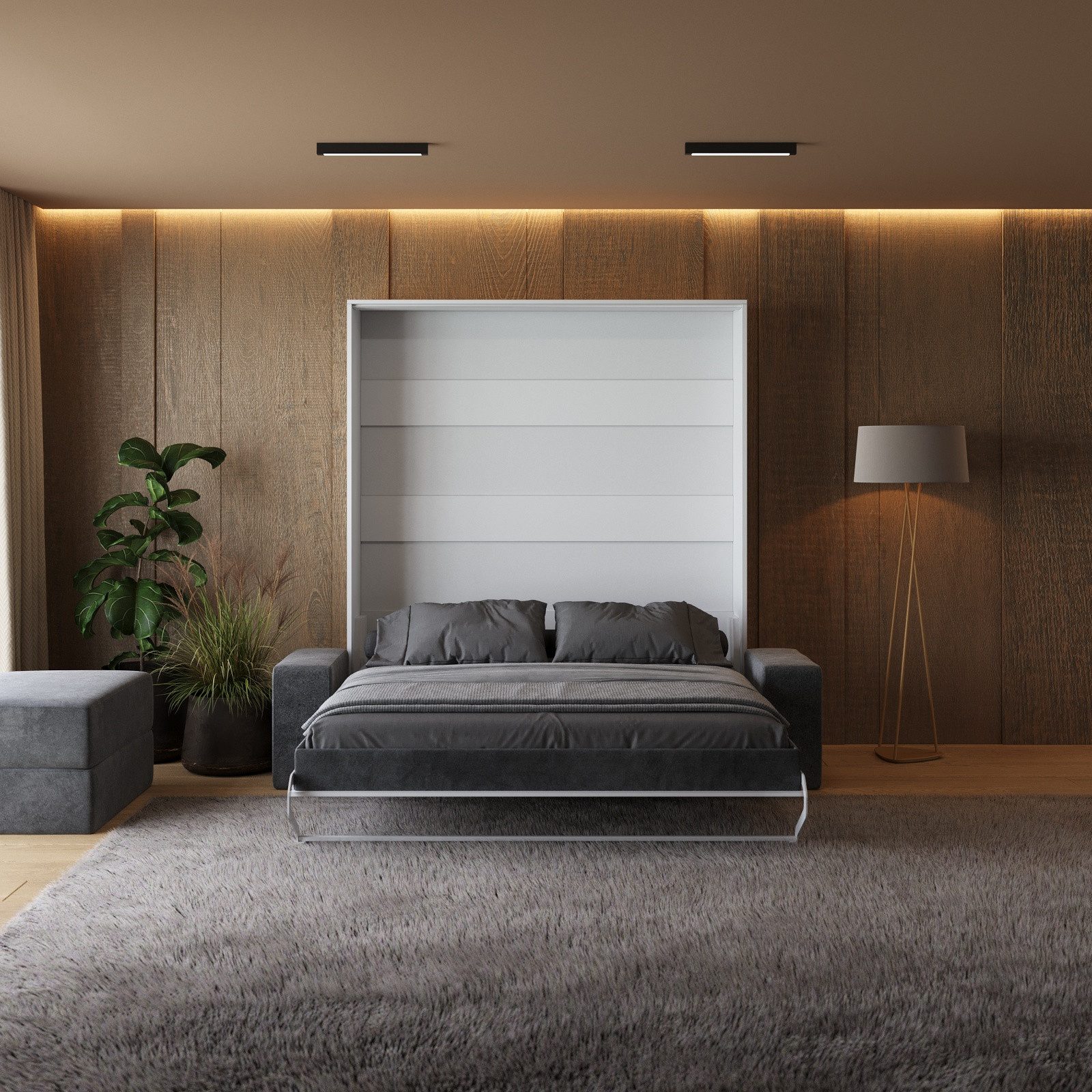 SMARTBett Schrankbett Schrankbett mit SOFA M1 günstig online kaufen