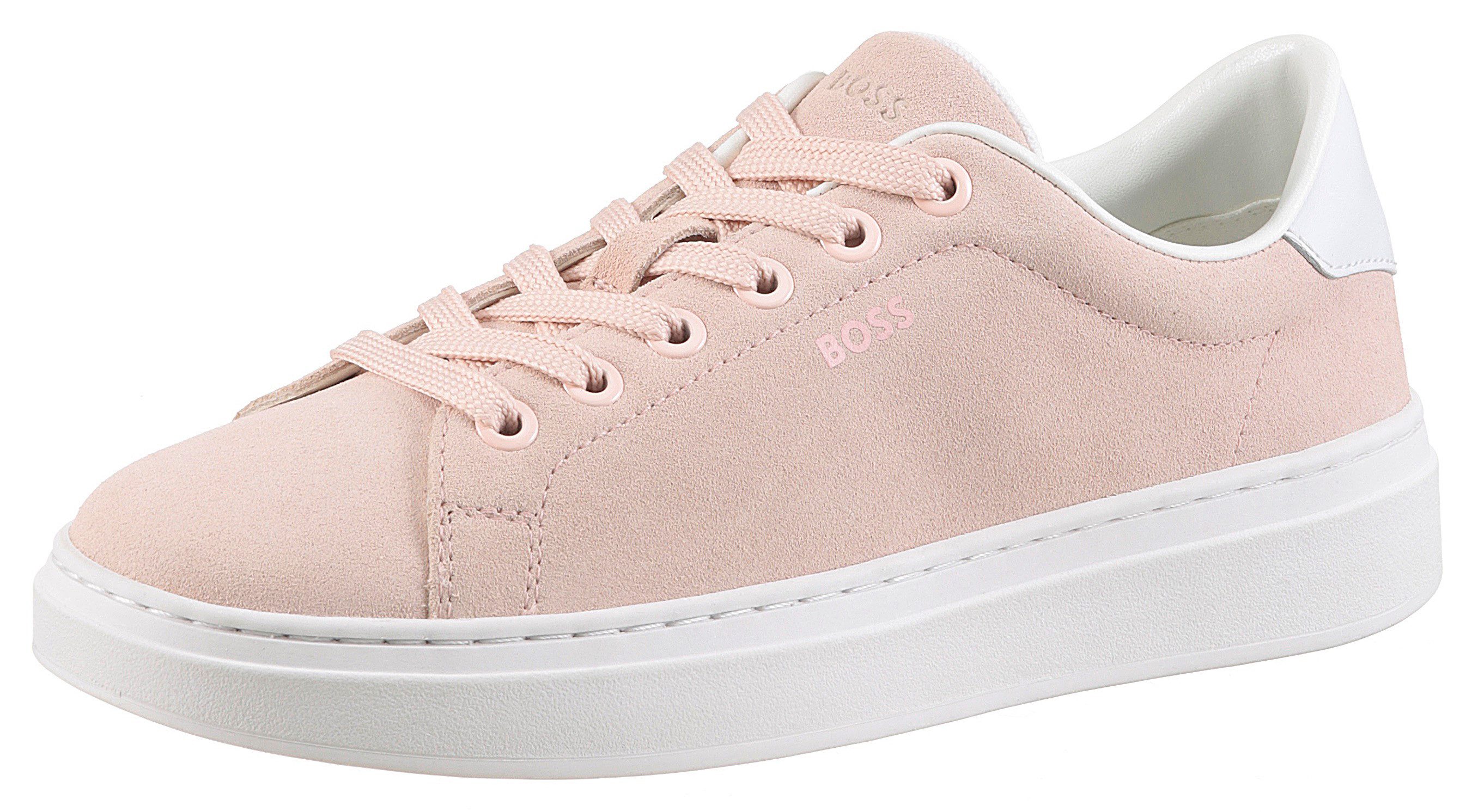 BOSS Kieran_Tenn Sneaker Halbschuh, Freizeitsneaker, Schnürschuh mit weiche günstig online kaufen