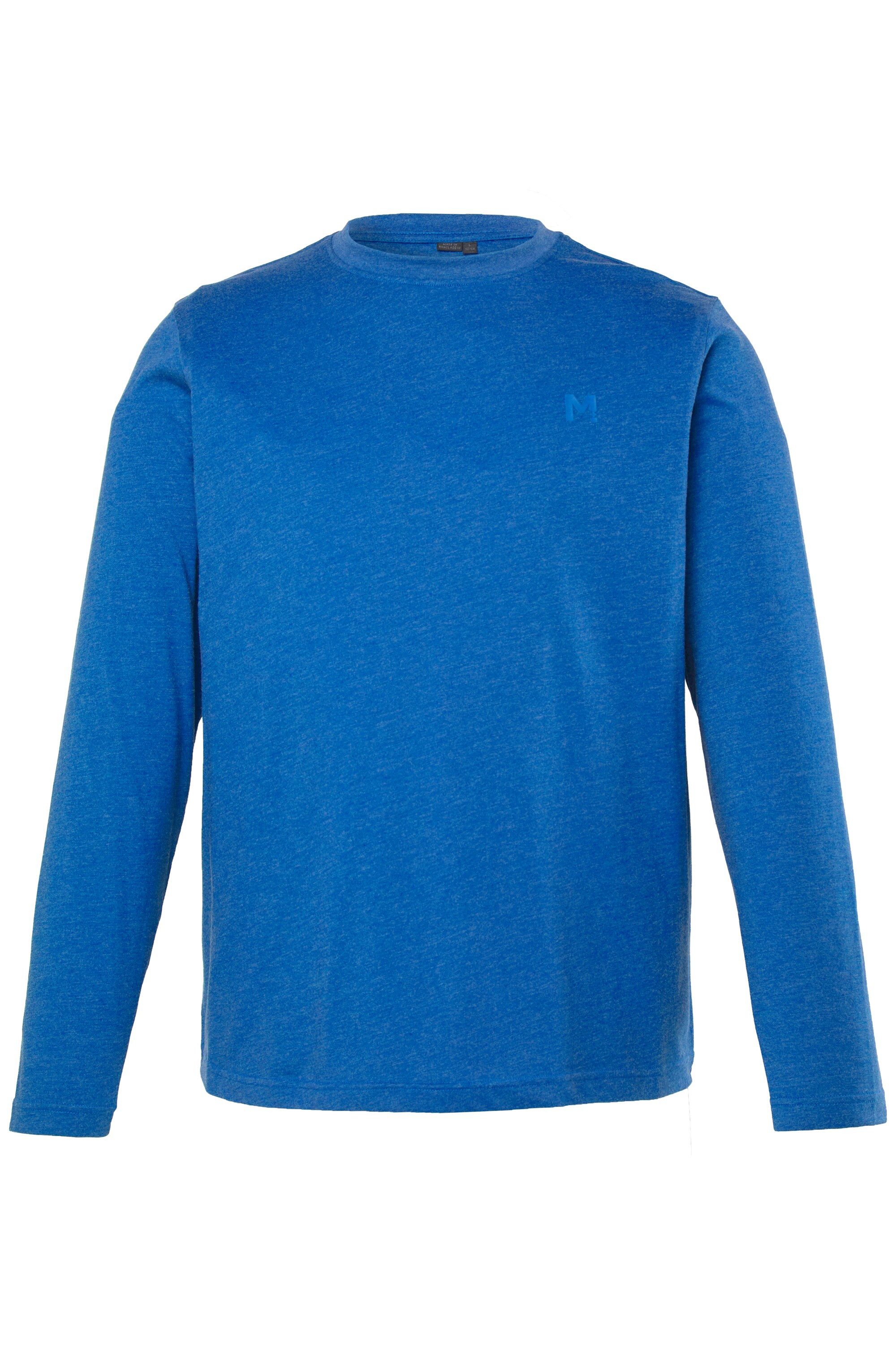 Men Plus T-Shirt Langarmshirt Basic Rundhals Bestseller – Bild 2 von 3