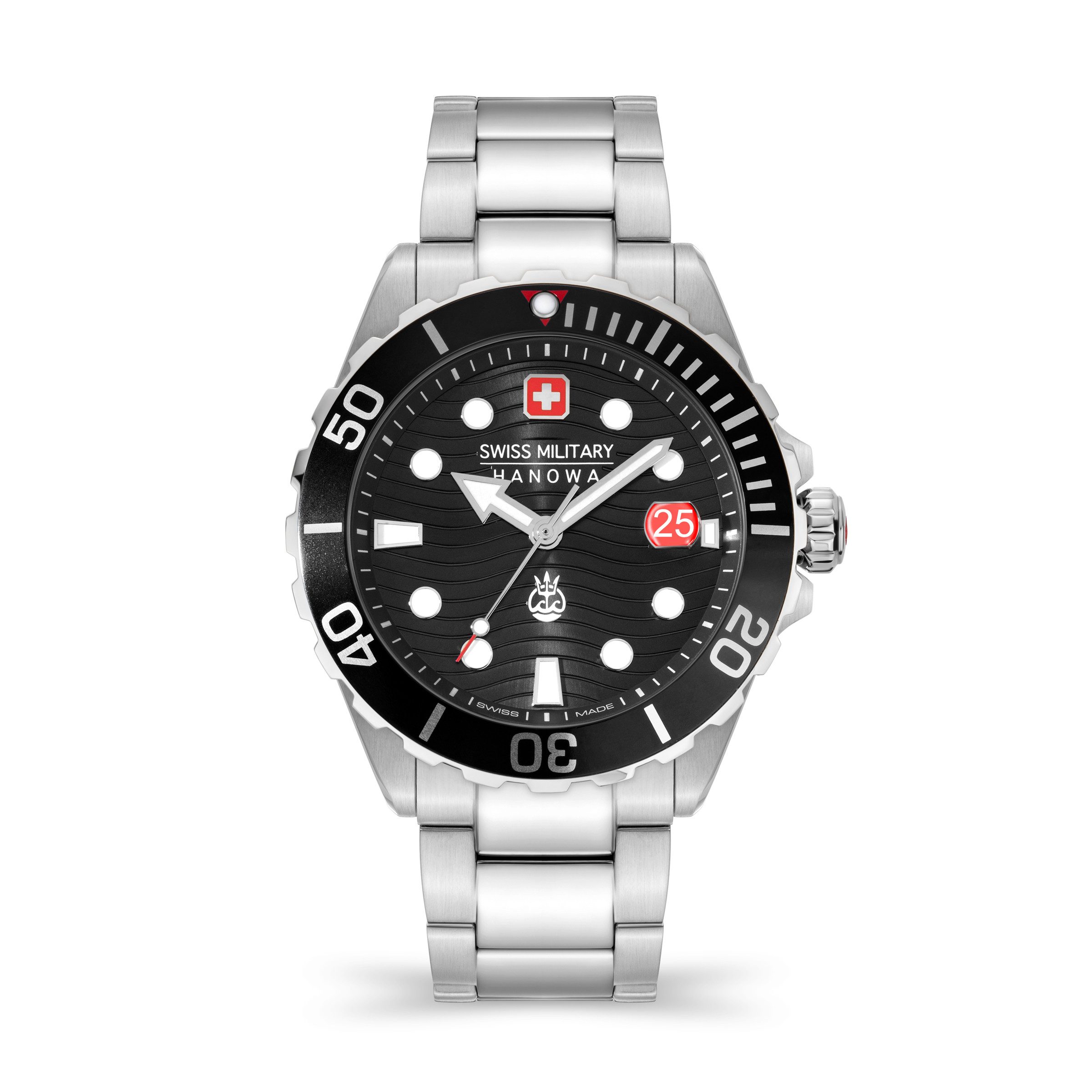Swiss Military Hanowa Quarzuhr Quarzuhr Herrenuhr 44 Quarz Herren