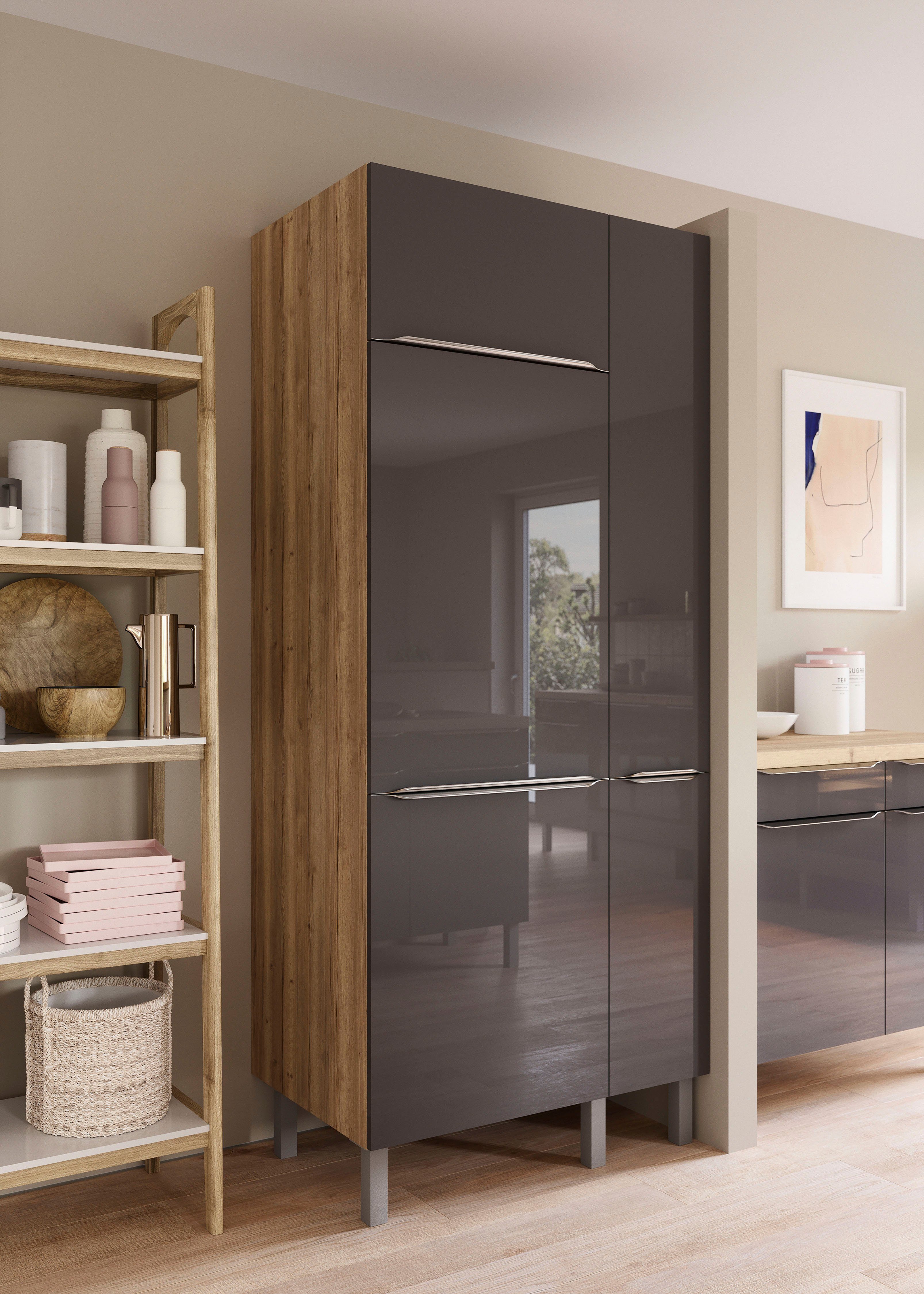 OPTIFIT Küche Lilly2, Breite 90 cm, wahlweise mit E-Gerät