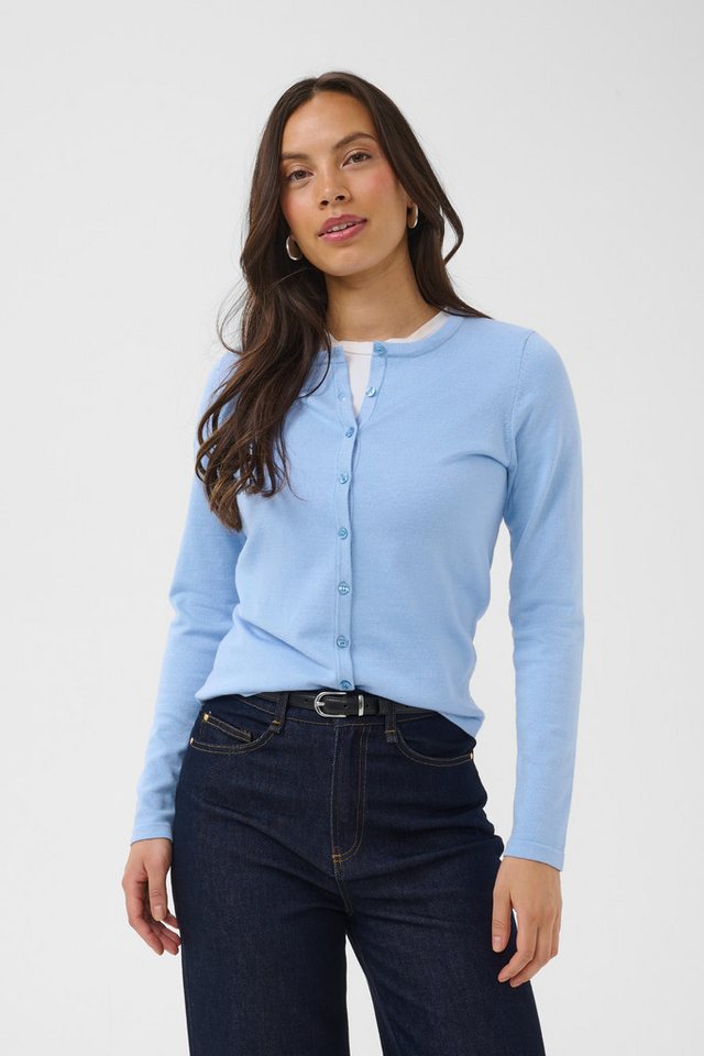 Saint Tropez Strickjacke A8661, MilaSZ R-Neck Cardigan Viskosemischung, Classic fit