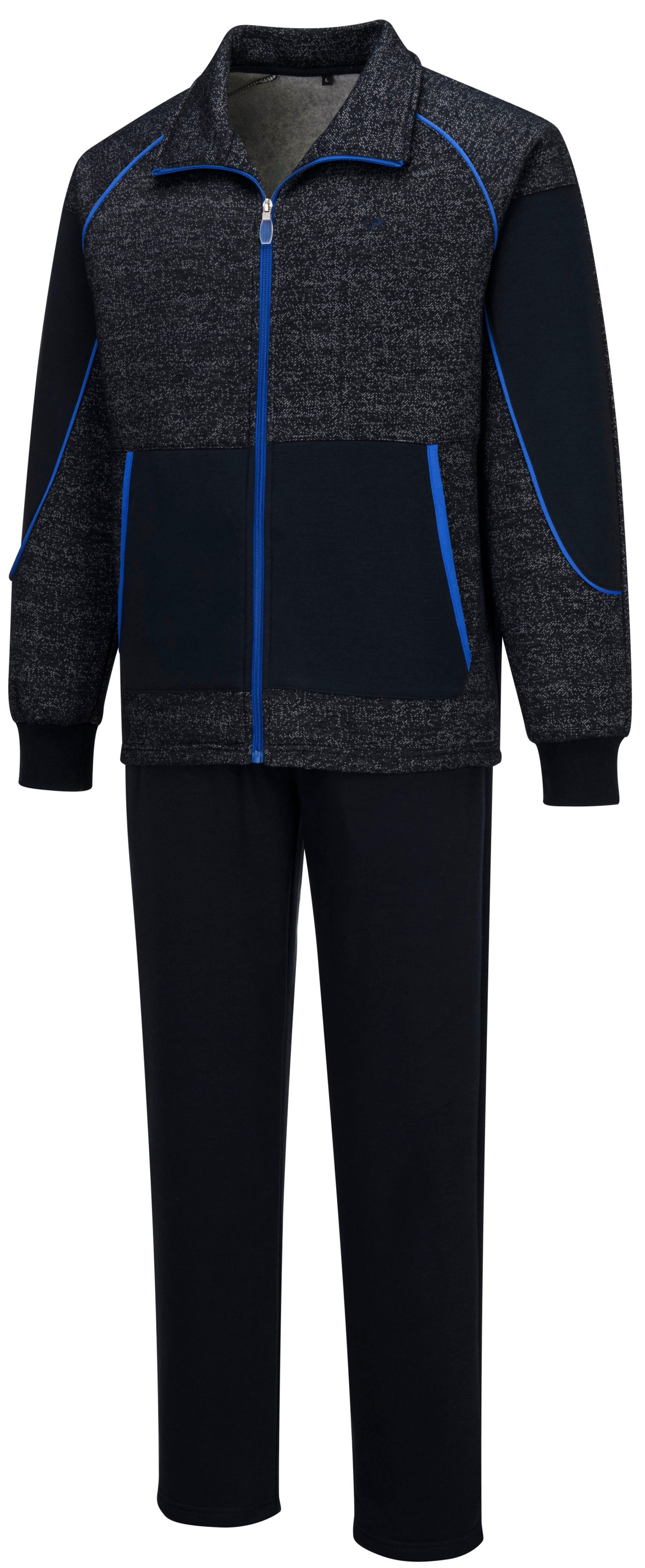 Herbold Sportswear Hausanzug Herren Freizeitanzug (2 tlg) Modisches Design