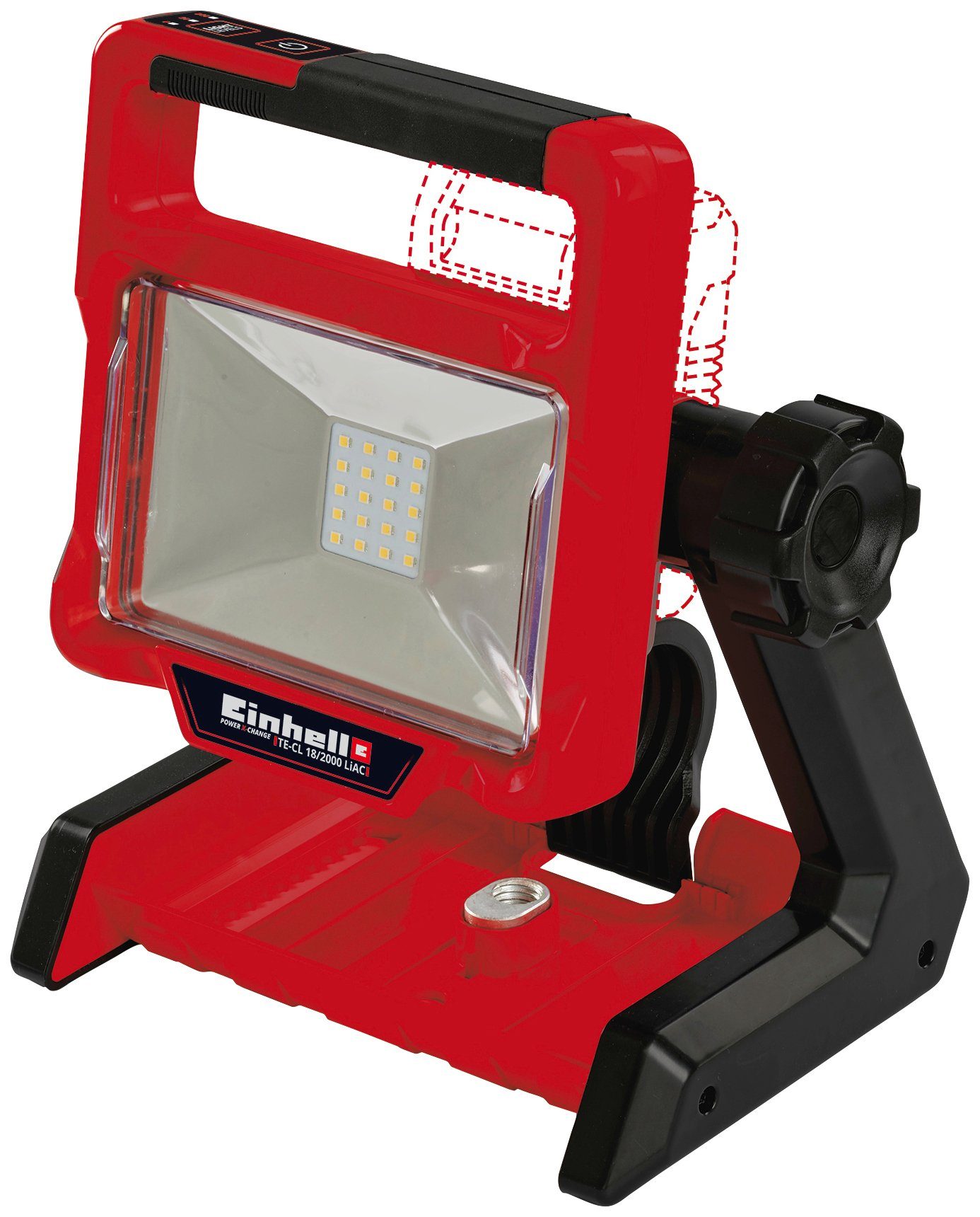 Einhell LED Arbeitsleuchte TE-CL 18/2000 LiAC - Solo, LED fest integriert, Power X-Change, ohne Akku und Ladegerät