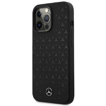 Mercedes Handyhülle Case iPhone 13 Pro Cover Silikon schwarz 6,1 Zoll, Kantenschutz