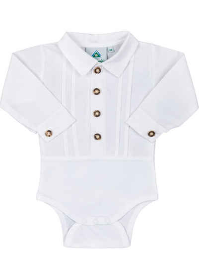 Isar-Trachten Повзунки Isar-Trachten Baby Trachtenhemd Body zur Lederhose