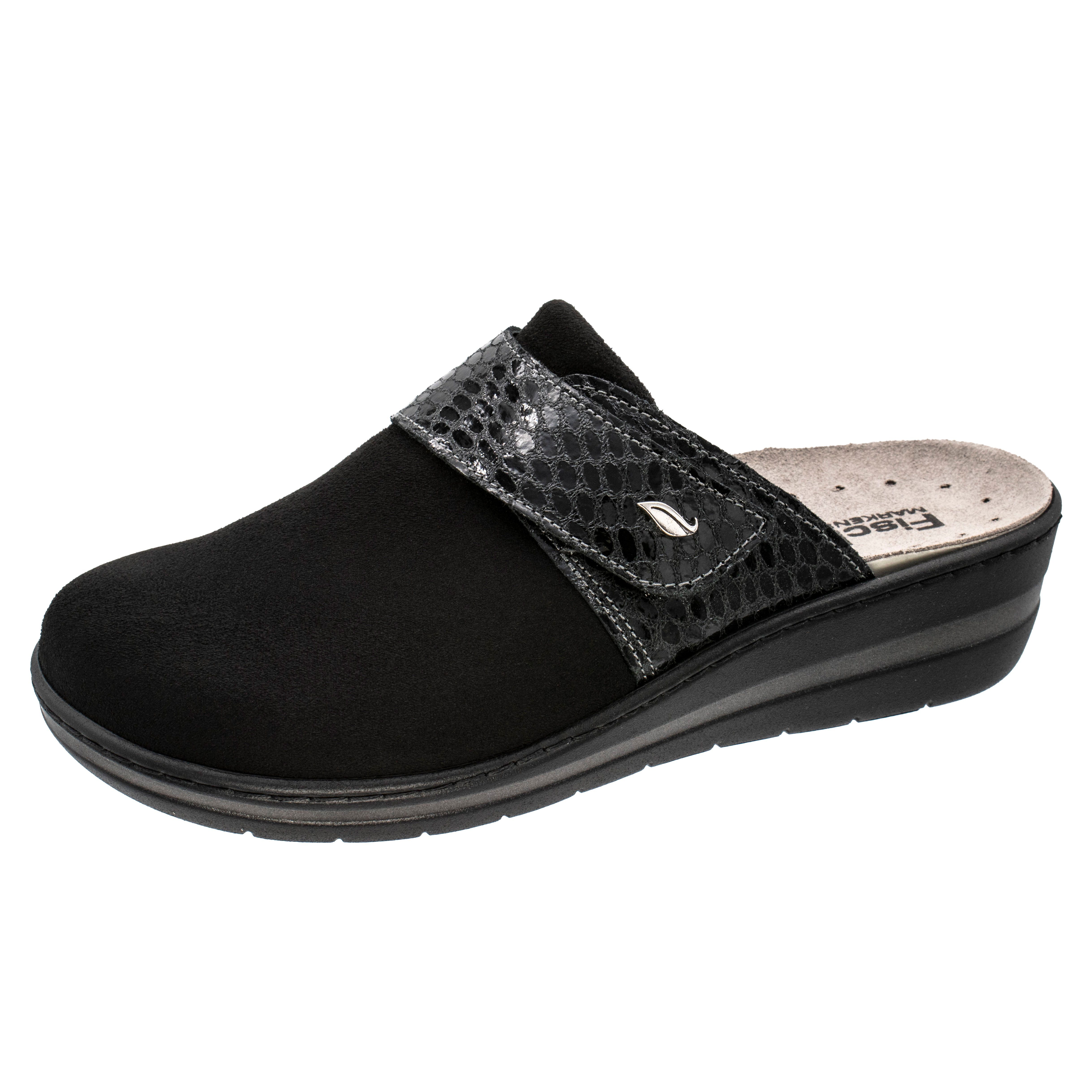 Fischer-Markenschuh Helena Pantolette aus Microfaser mit günstig online kaufen