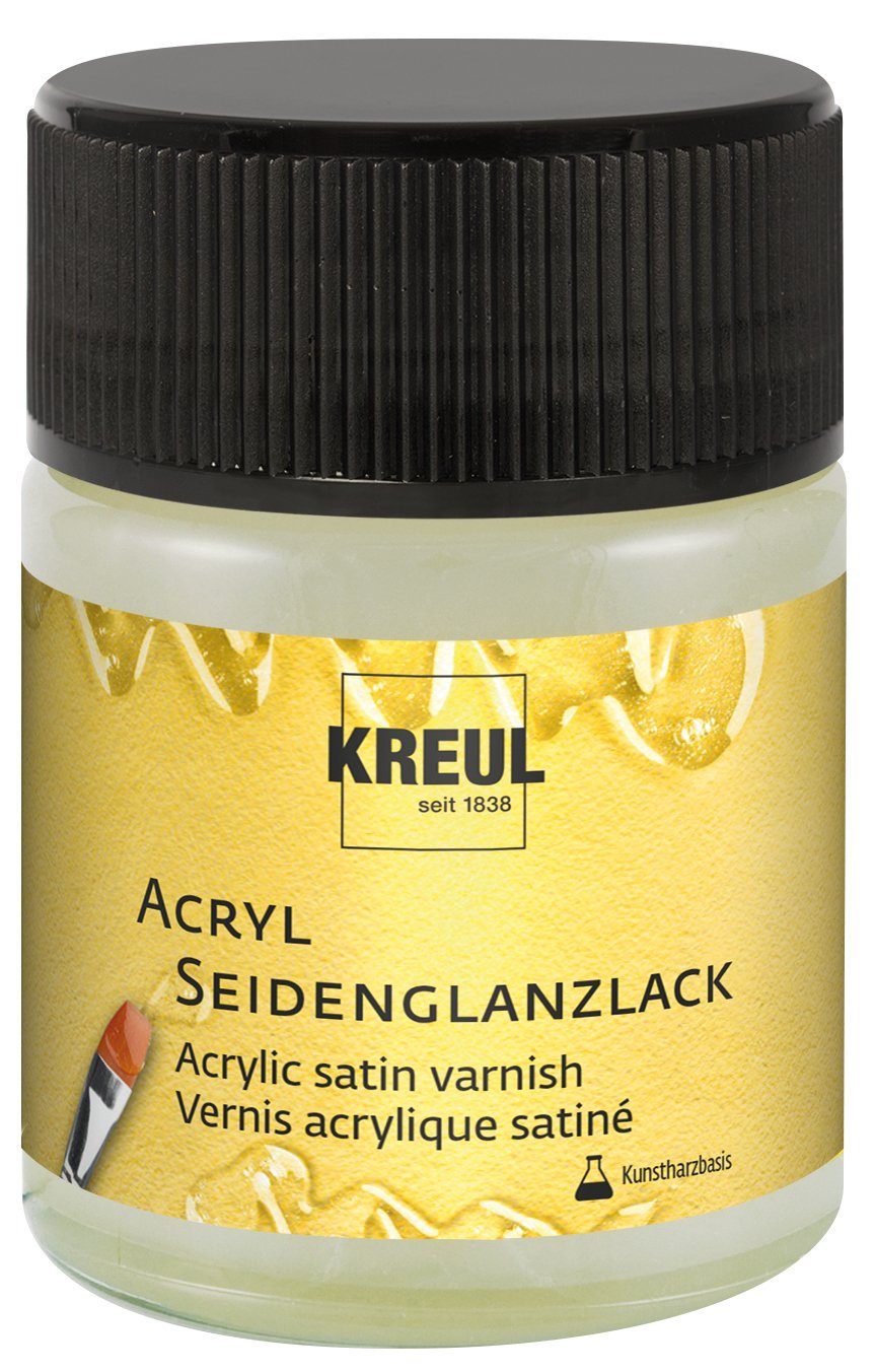Kreul Klarlack Klarlack, 50 ml, Seidenmatt