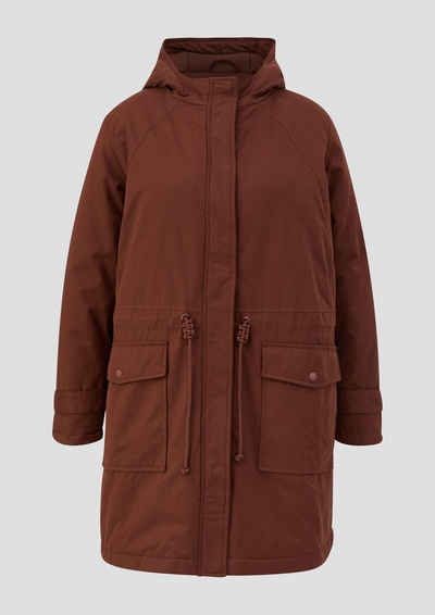 TRIANGLE Outdoorjacke Lässiger Parka aus Baumwollmix