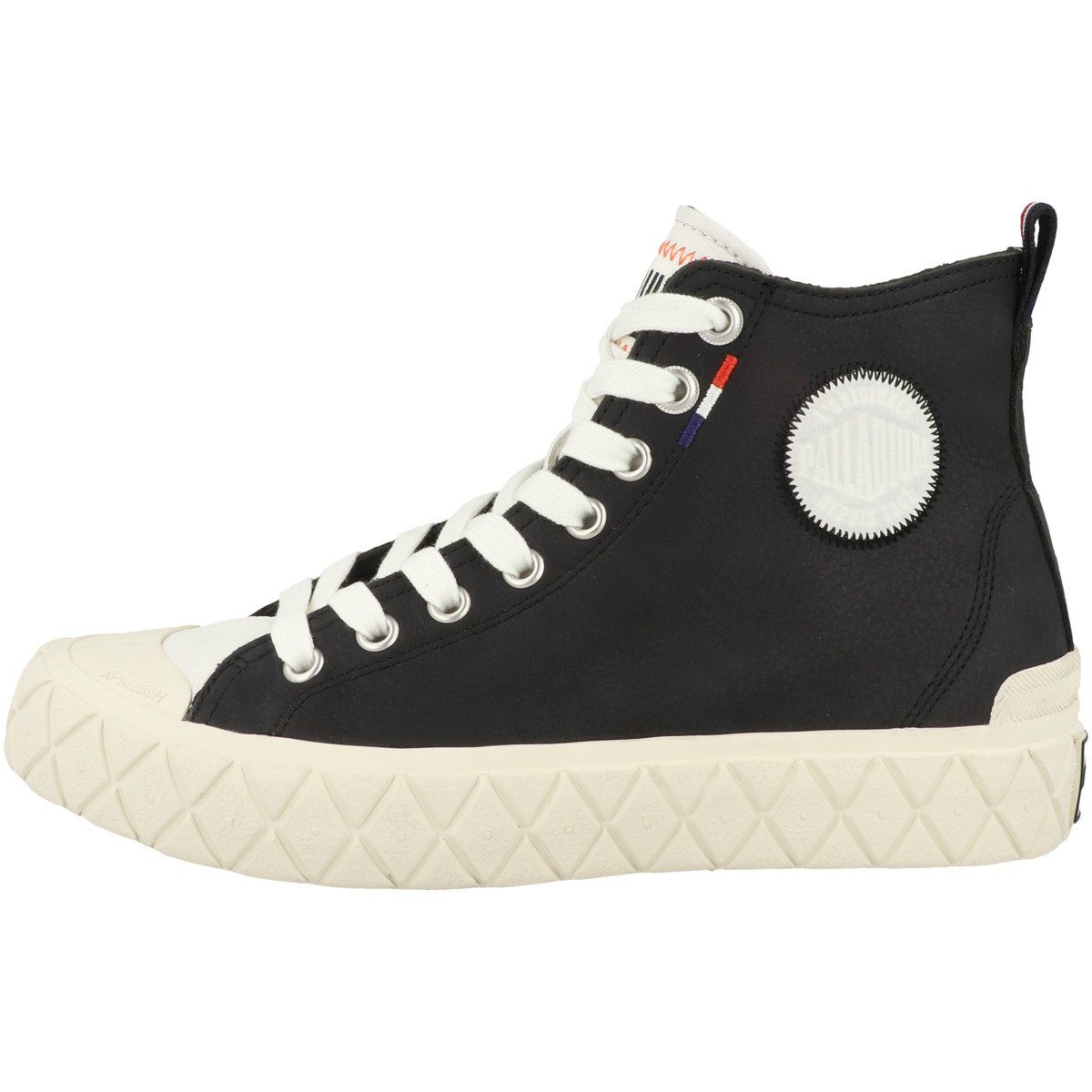 Sneaker Ul (16402287) Mid Lth Palladium Erwachsene Unisex Ace black Palla