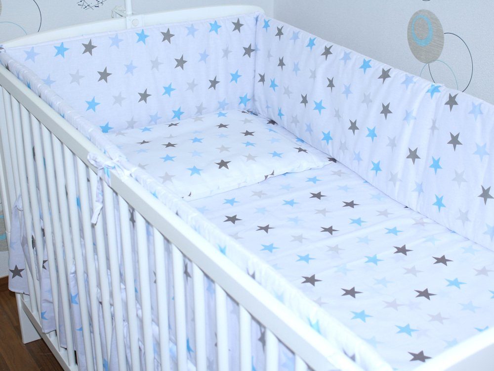 Bettnestchen Nestchen 420 cm Bettumrandung Baby Bett Kinder Nest Kopfumrandung
