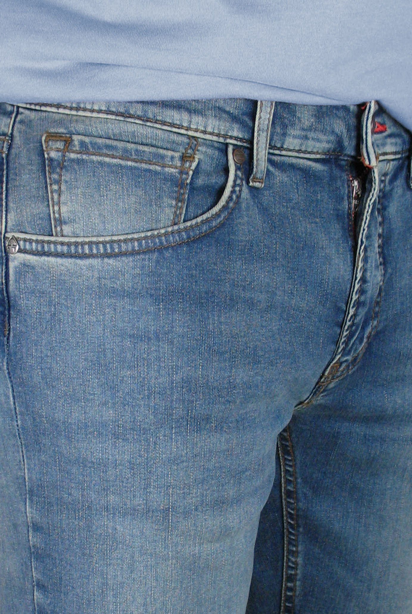 Hi-Flex Denim Brax Chuck dunkelblau 5-Pocket-Jeans