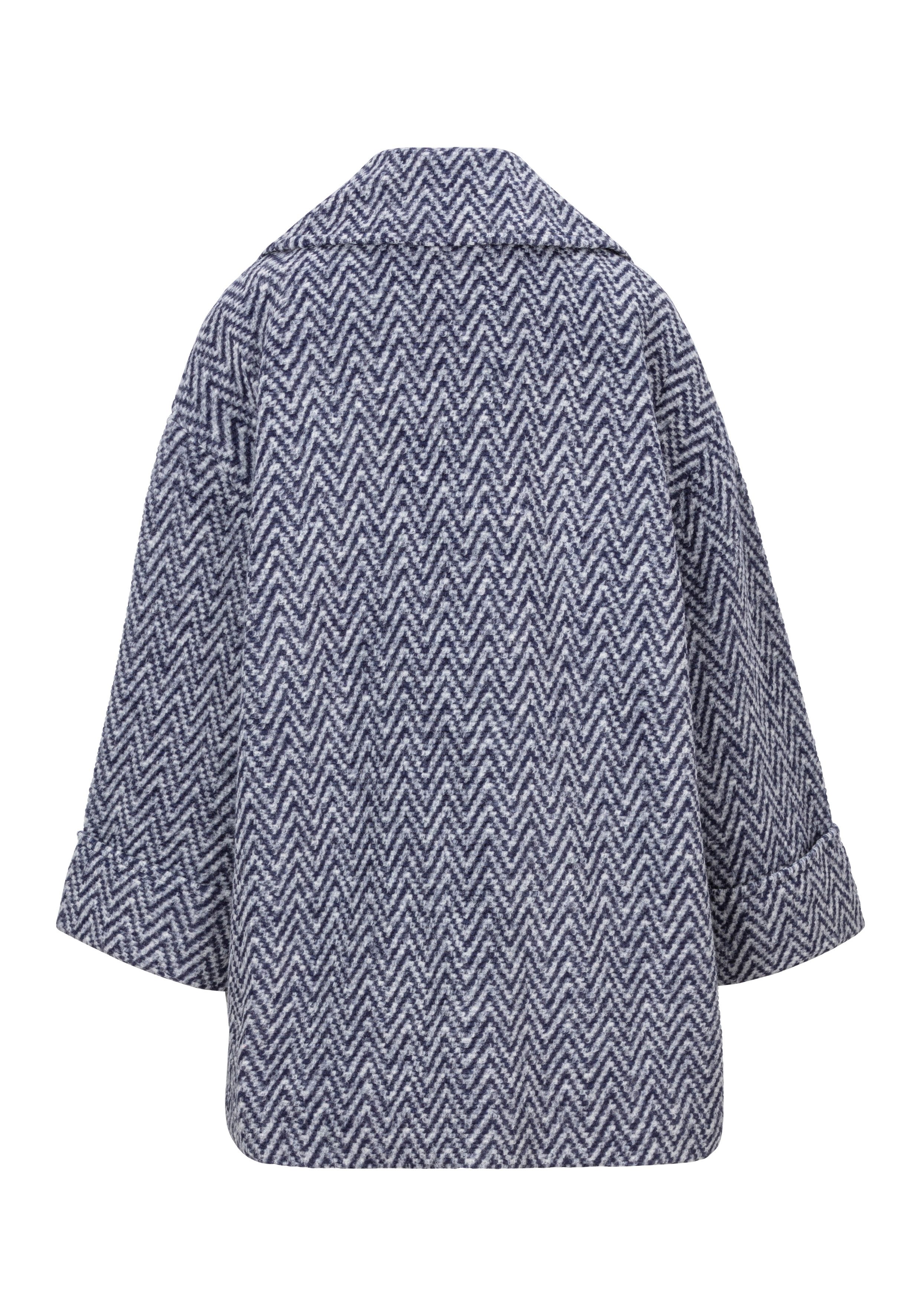 United Colors of Benetton Wintermantel zweifarbig gemustert günstig online kaufen