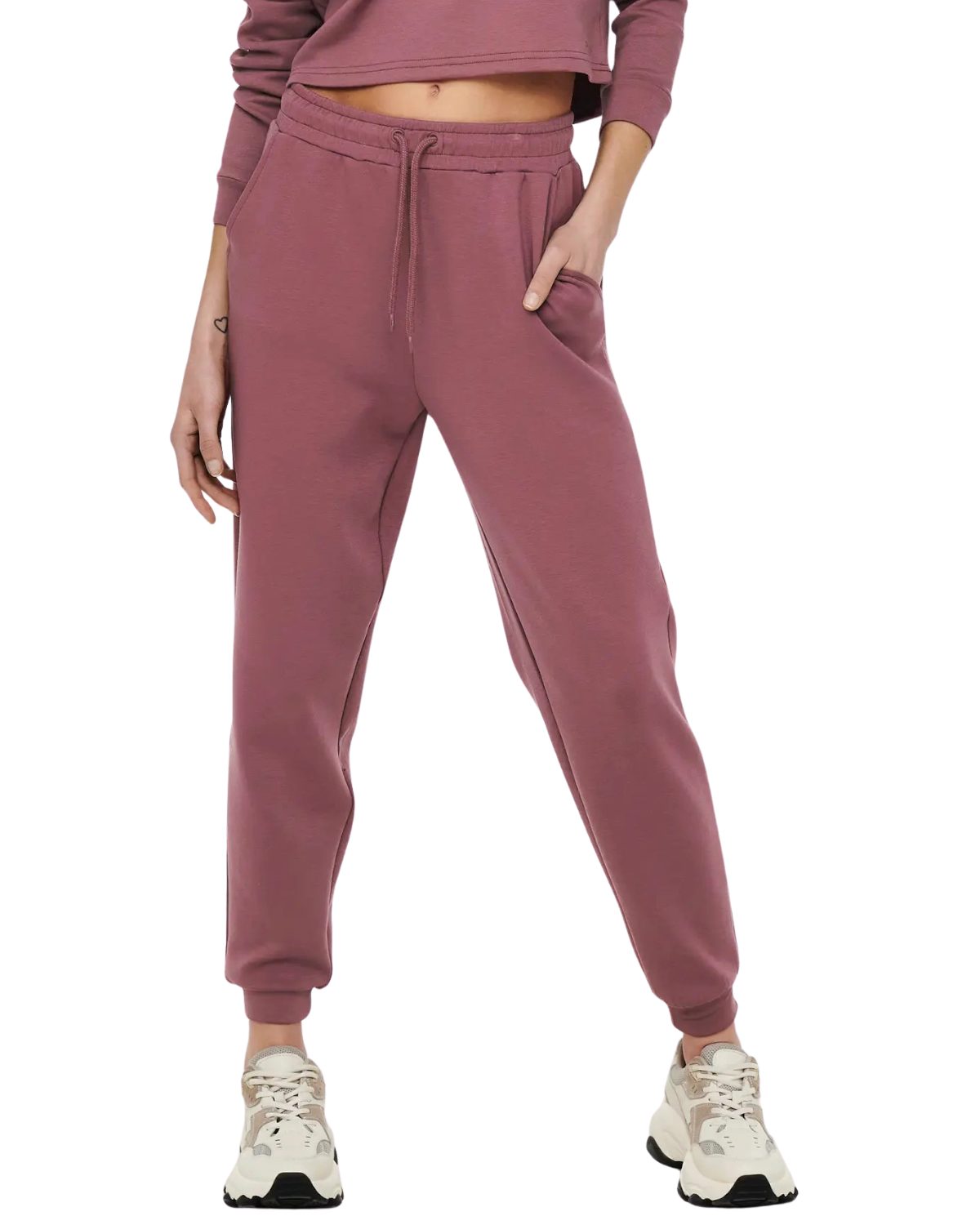 ONLY Play Loungehose bequeme Sweathose mit elastischem Bund perfekt für Alltag und Freizeit