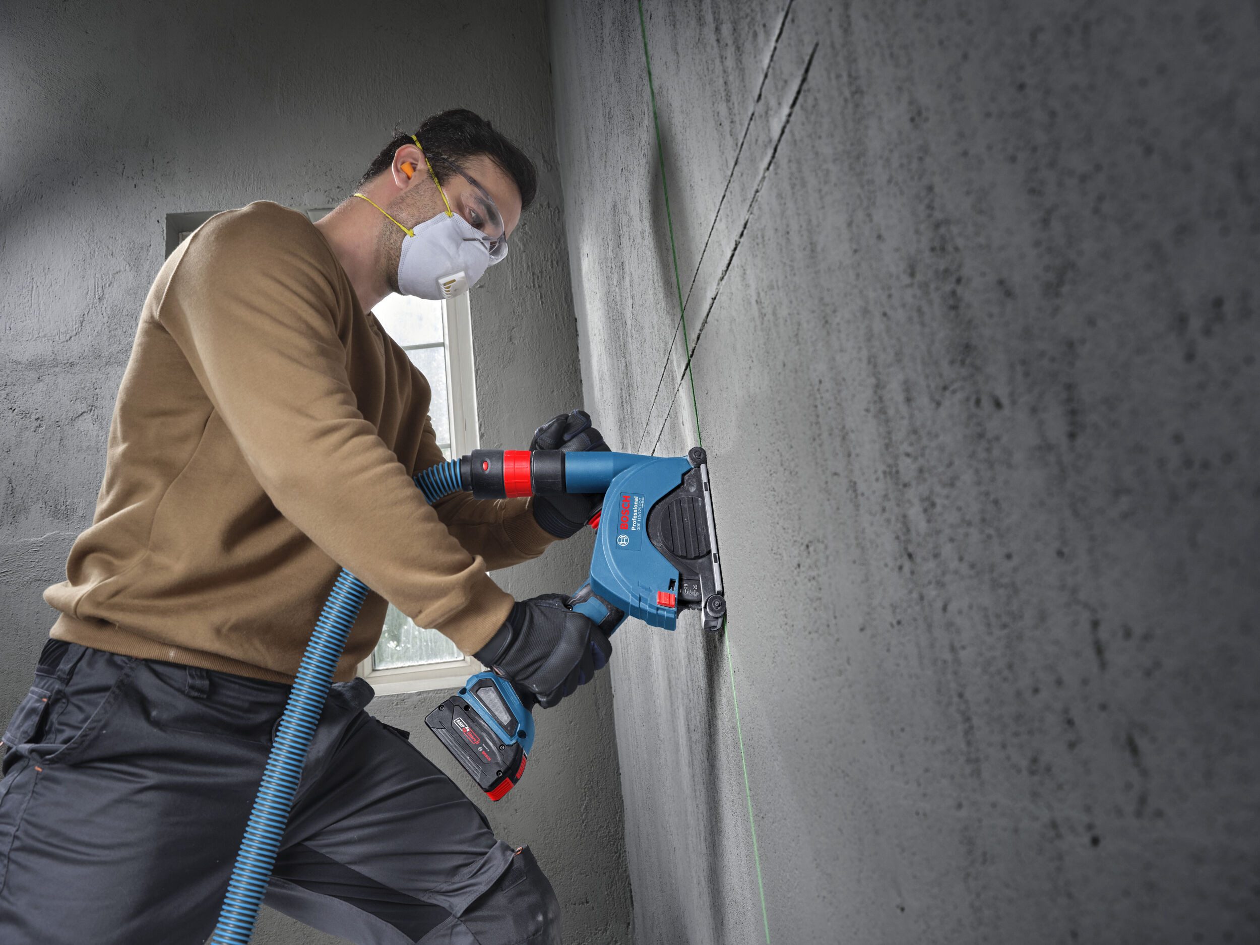 BOSCH Akku-Winkelschleifer GWS 18V-11PS, max. 9000 U/min, Ohne Akku - im Karton