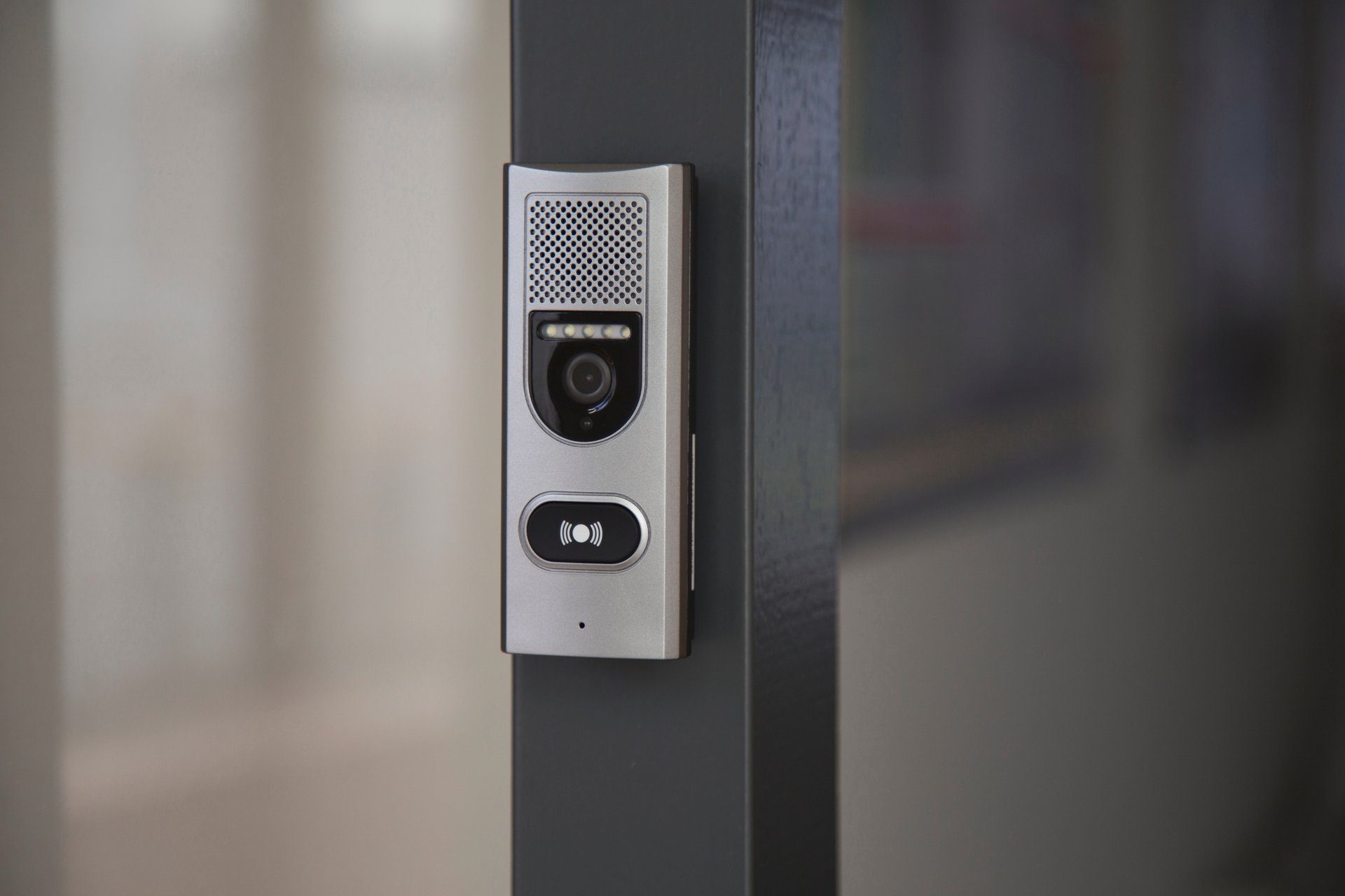 Zoll 3.5 (Außenbereich) und Alecto mit Türsprechanlage Video-Türsprechanlage Farbdisplay Kamera