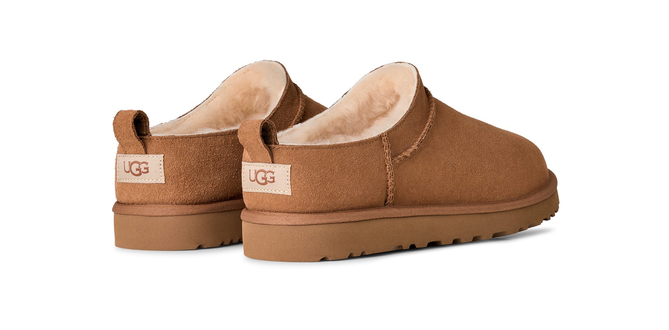 UGG Unisex CLASSIC MICRO Schlupfboots Boots, Clogs mit praktischer Anziehlasche