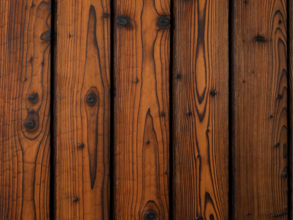 Outgarden Wandpaneel Outgarden Holz Fassadenprofil gebranntes Außenfassade, BxL: 9.5x300 cm