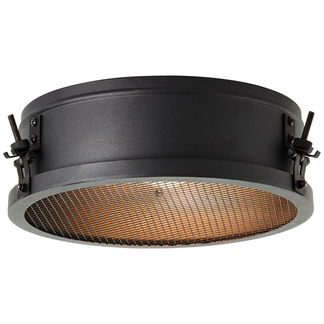 Brilliant Deckenleuchte Zois, Lampe, Deckenleuchte A60, Zois Metall, 30cm korund, schwarz 28 1x E27