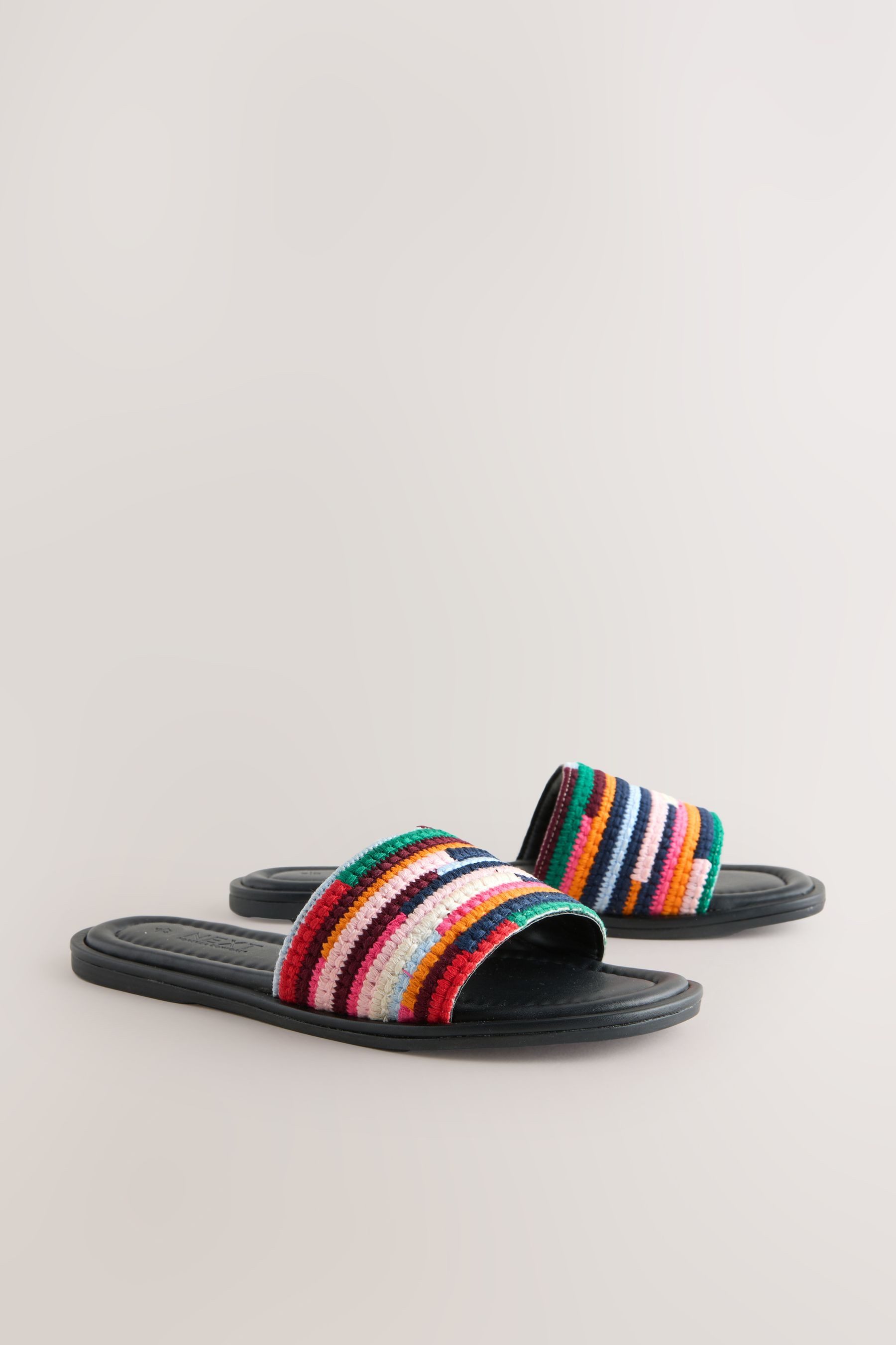 Next Forever Comfort® Pantoletten in Weboptik Pantolette (1-tlg)