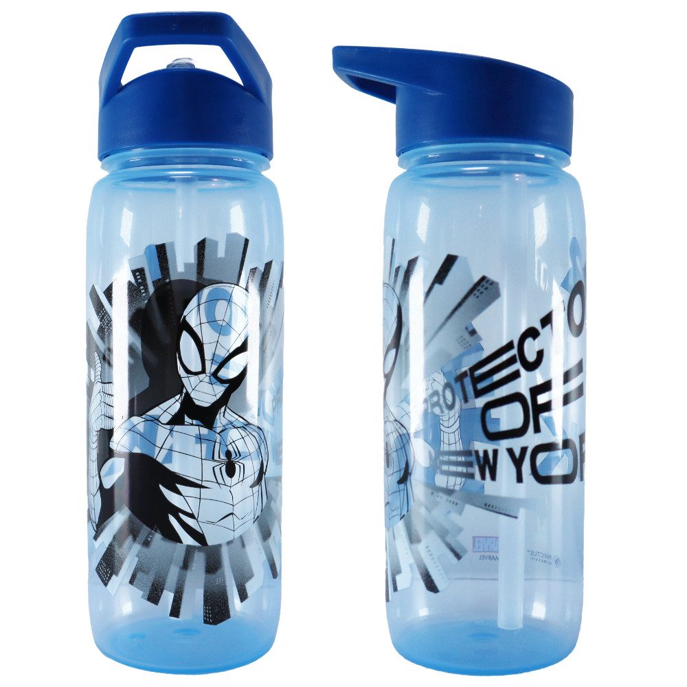 MARVEL Trinkflasche Marvel Spiderman Wasserflasche Trinkflasche Flasche 600 ml