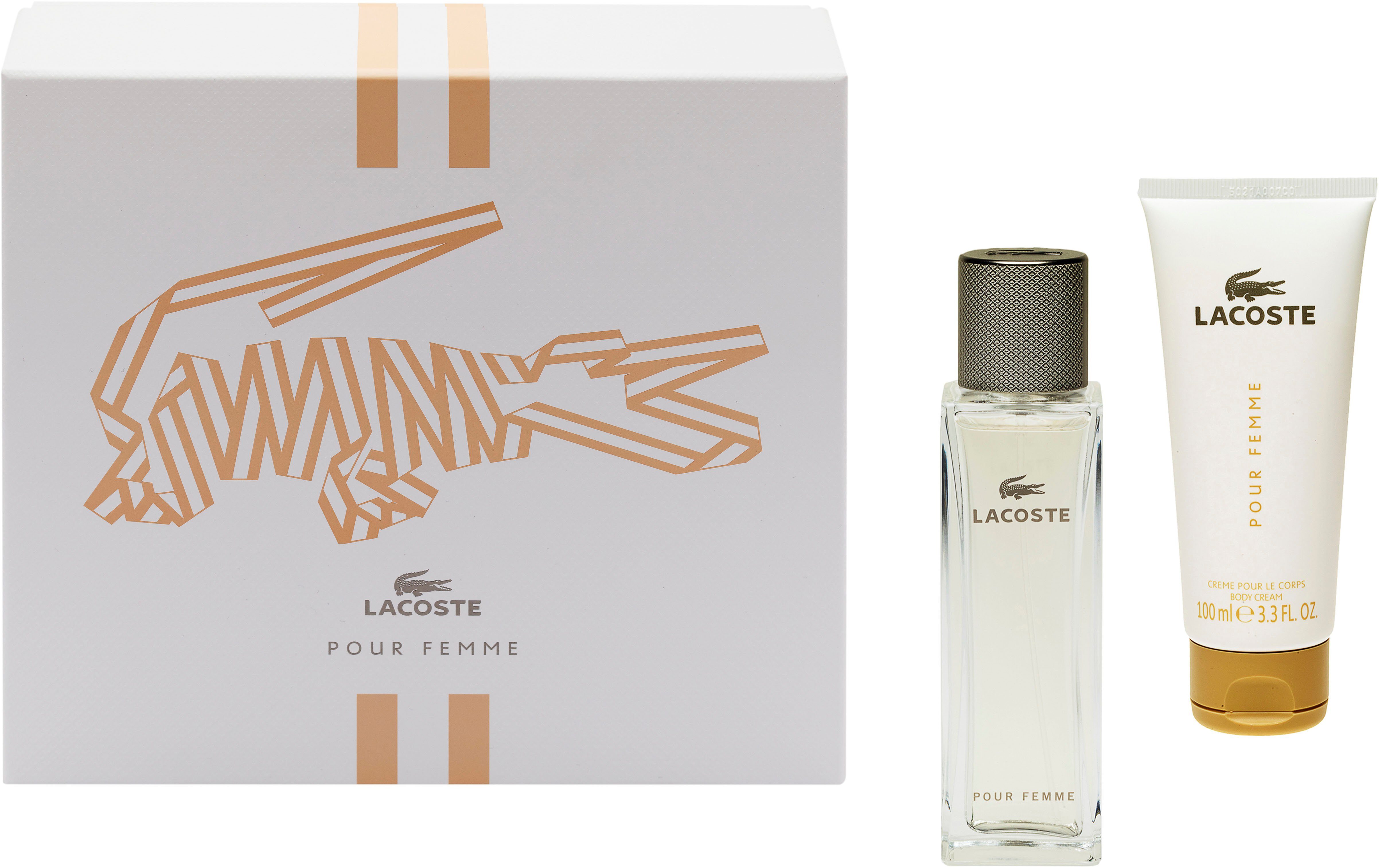 Lacoste DuftSet »Pour Femme«, 2tlg., DuftSet enthält Eau de Parfum + Body Lotion online