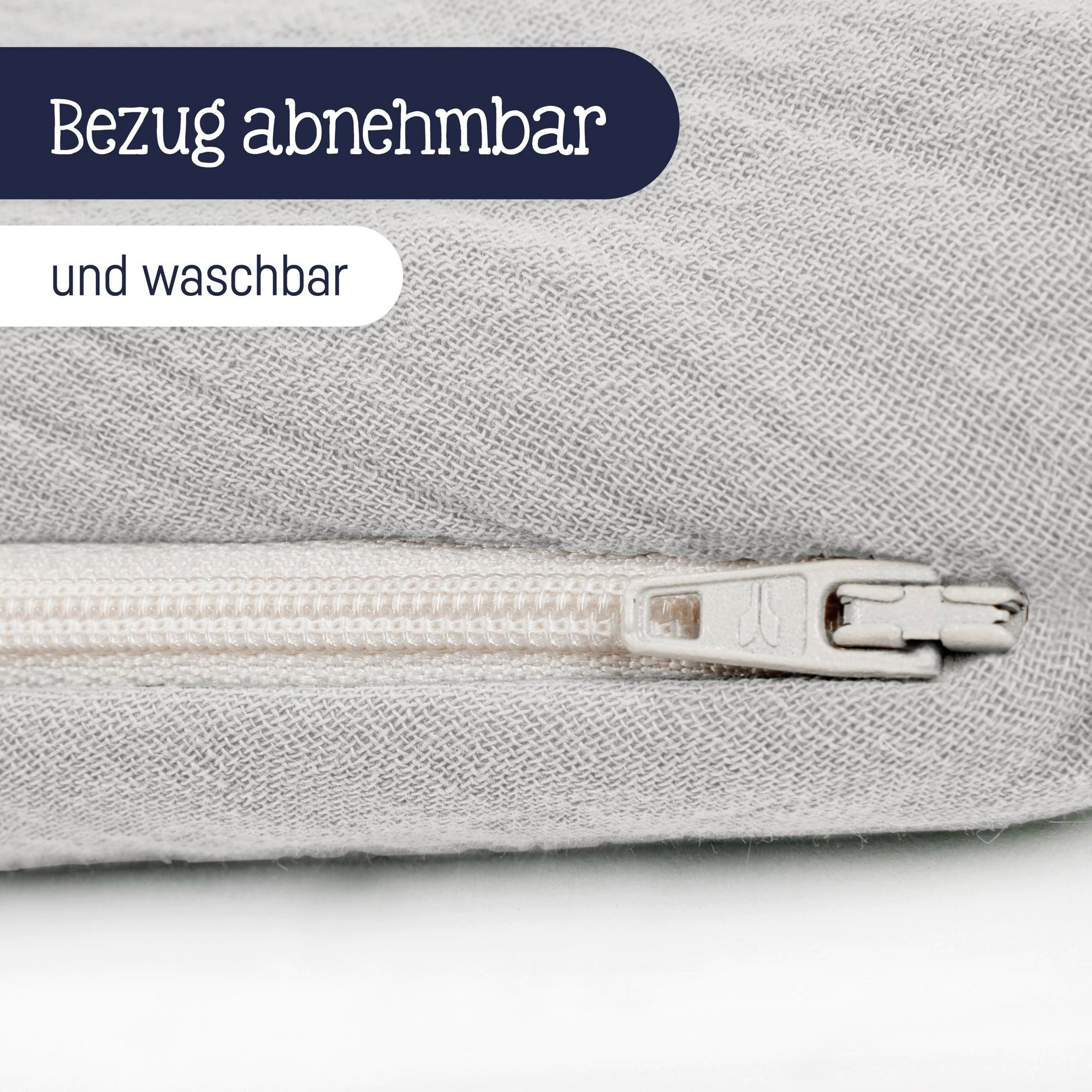 Julius Zöllner Stillkissen grau, 1-tlg.