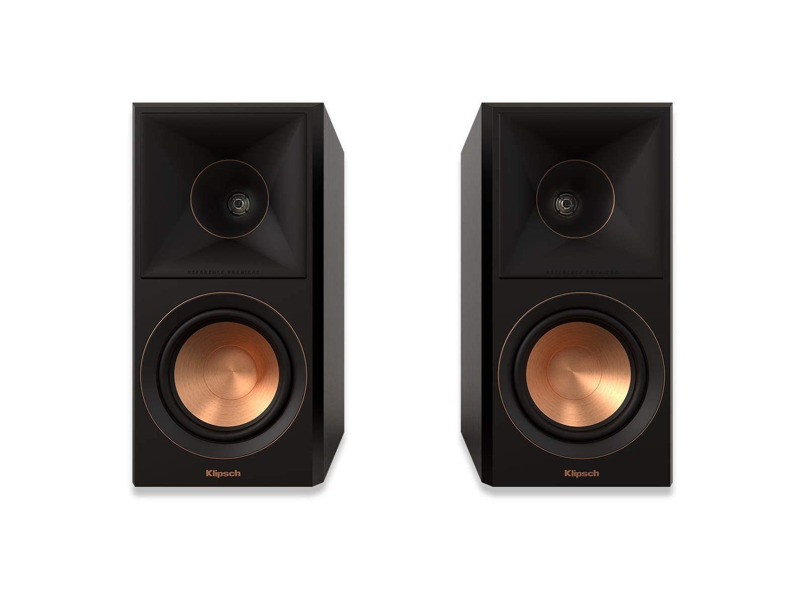 Ebenholz schwarz II Regallautsprecher (Paar) Klipsch Stand-Lautsprecher RP-500M Klipsch