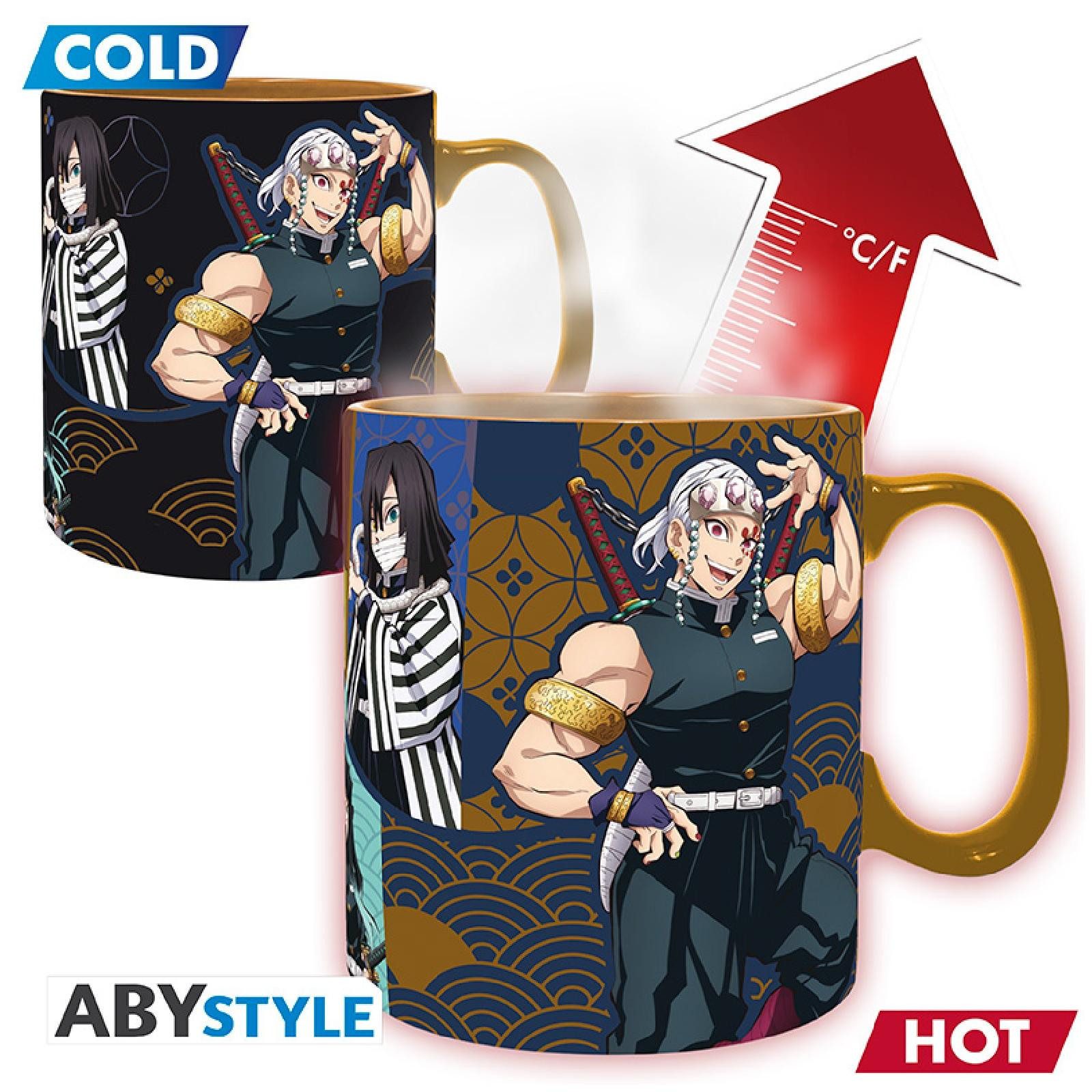 ABYstyle Tasse DEMON SLAYER - Tasse HeatChange- 460ml- Hashira