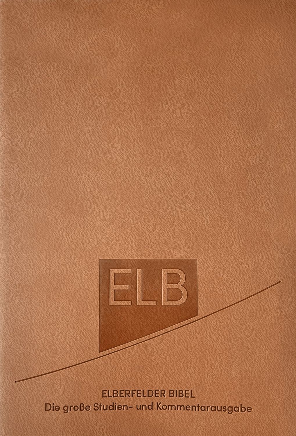 Elberfelder Bibel. Die große Studien- und Kommentarausgabe, Kunstleder / diverse