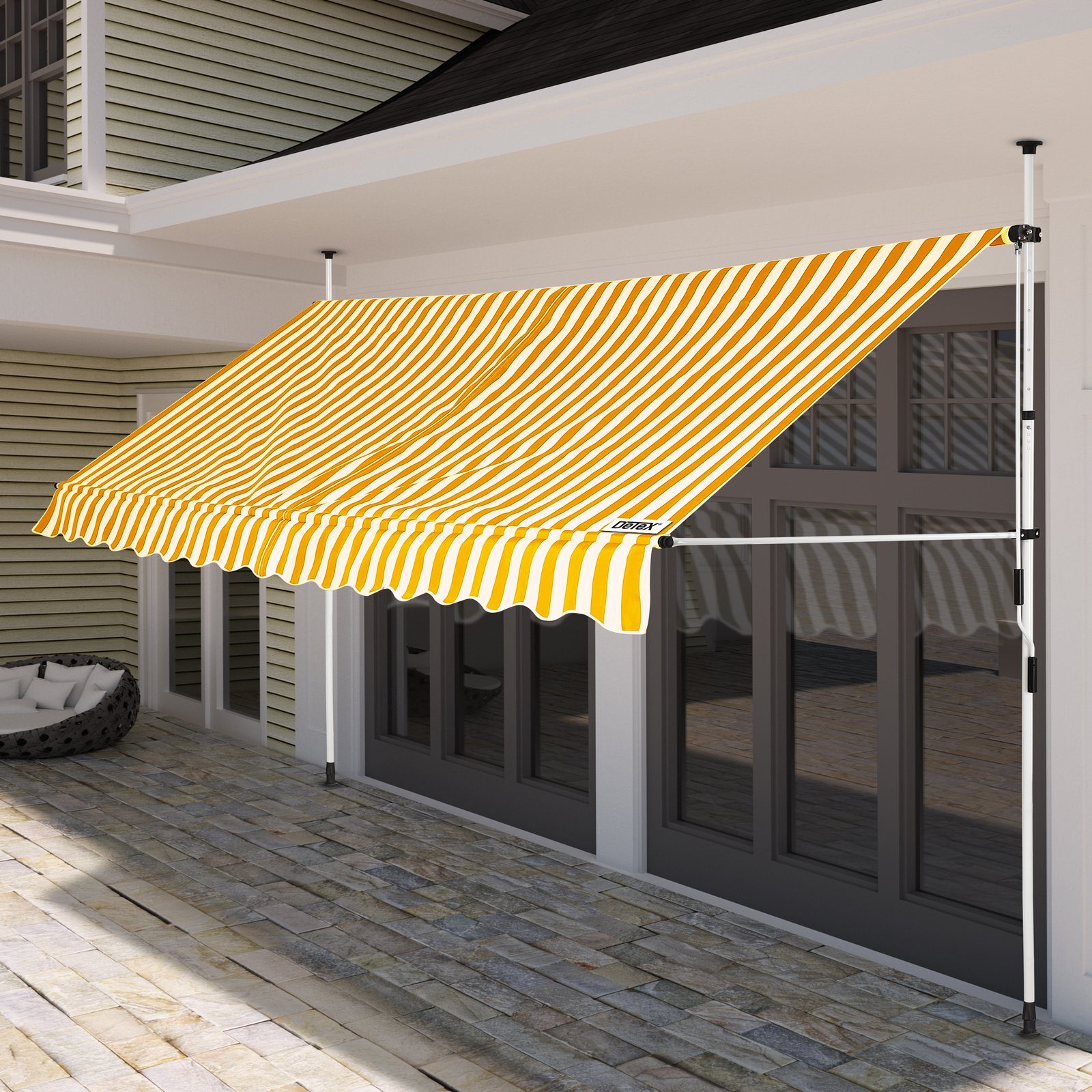Detex Klemmmarkise Detex Klemmmarkise 350 cm günstig online kaufen