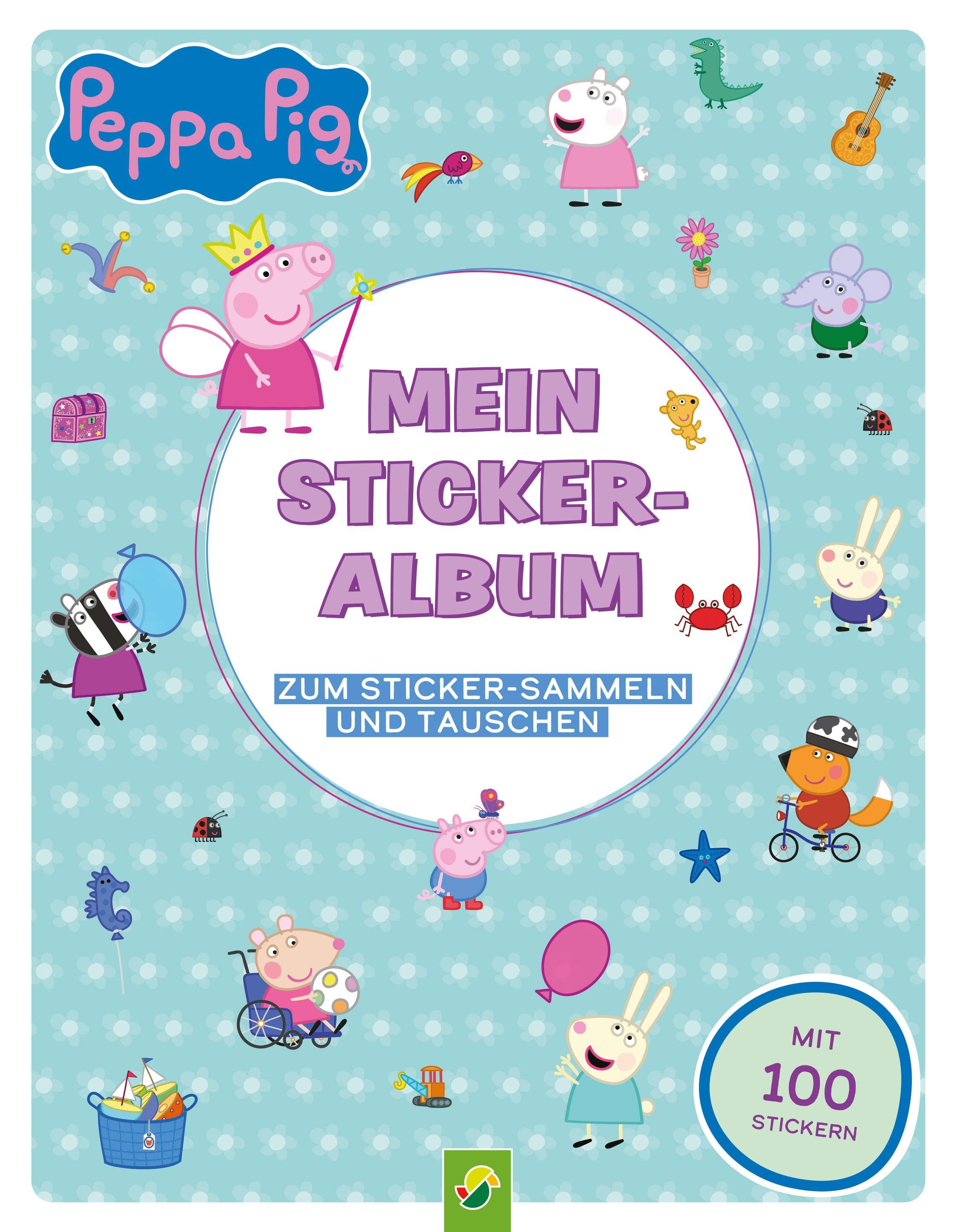 Stickerbuch Peppa Pig: Mein Stickeralbum (inkl. 100 Sticker)