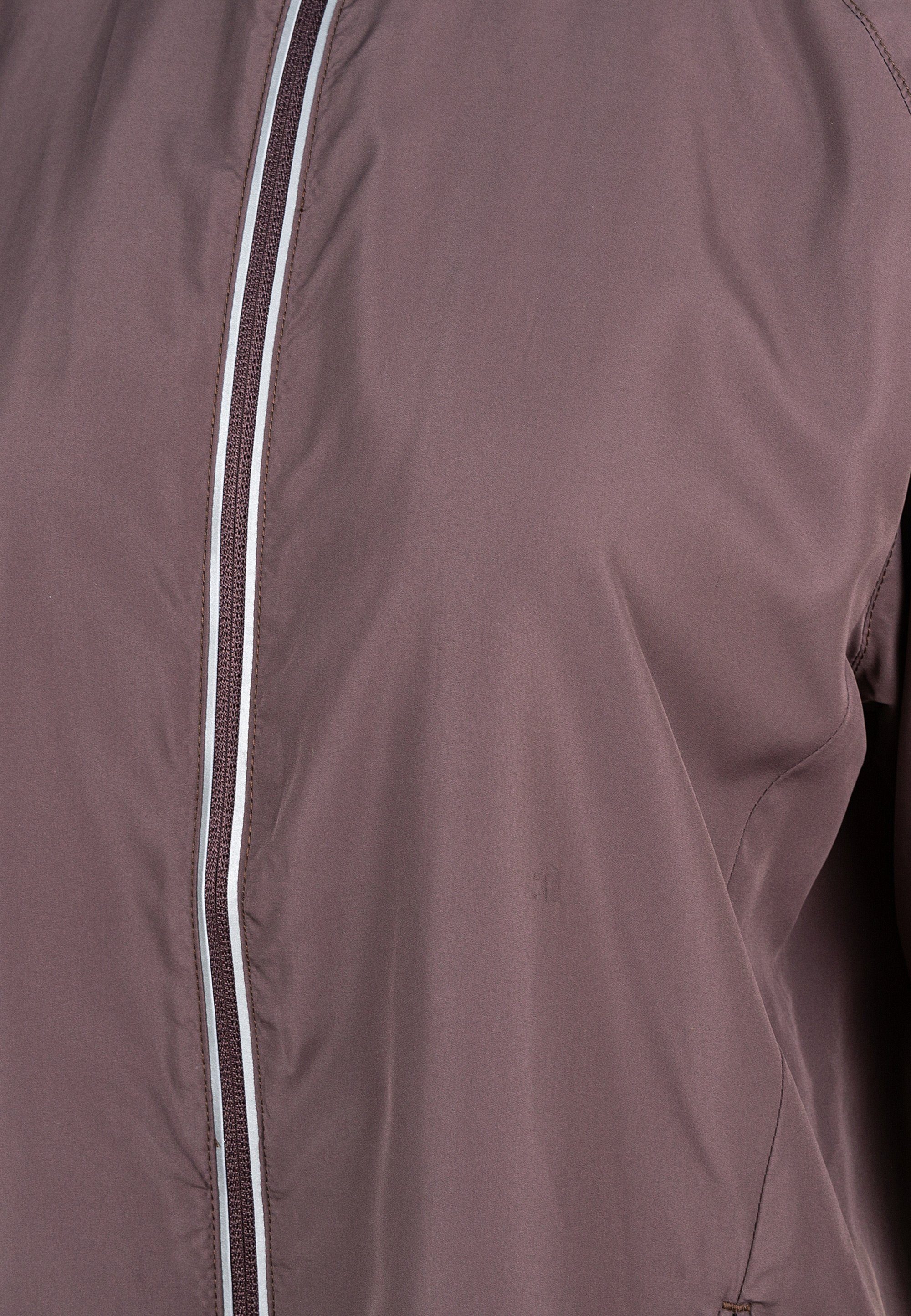 ENDURANCE Laufjacke Shela mit aubergine hoher Atmungsaktivität