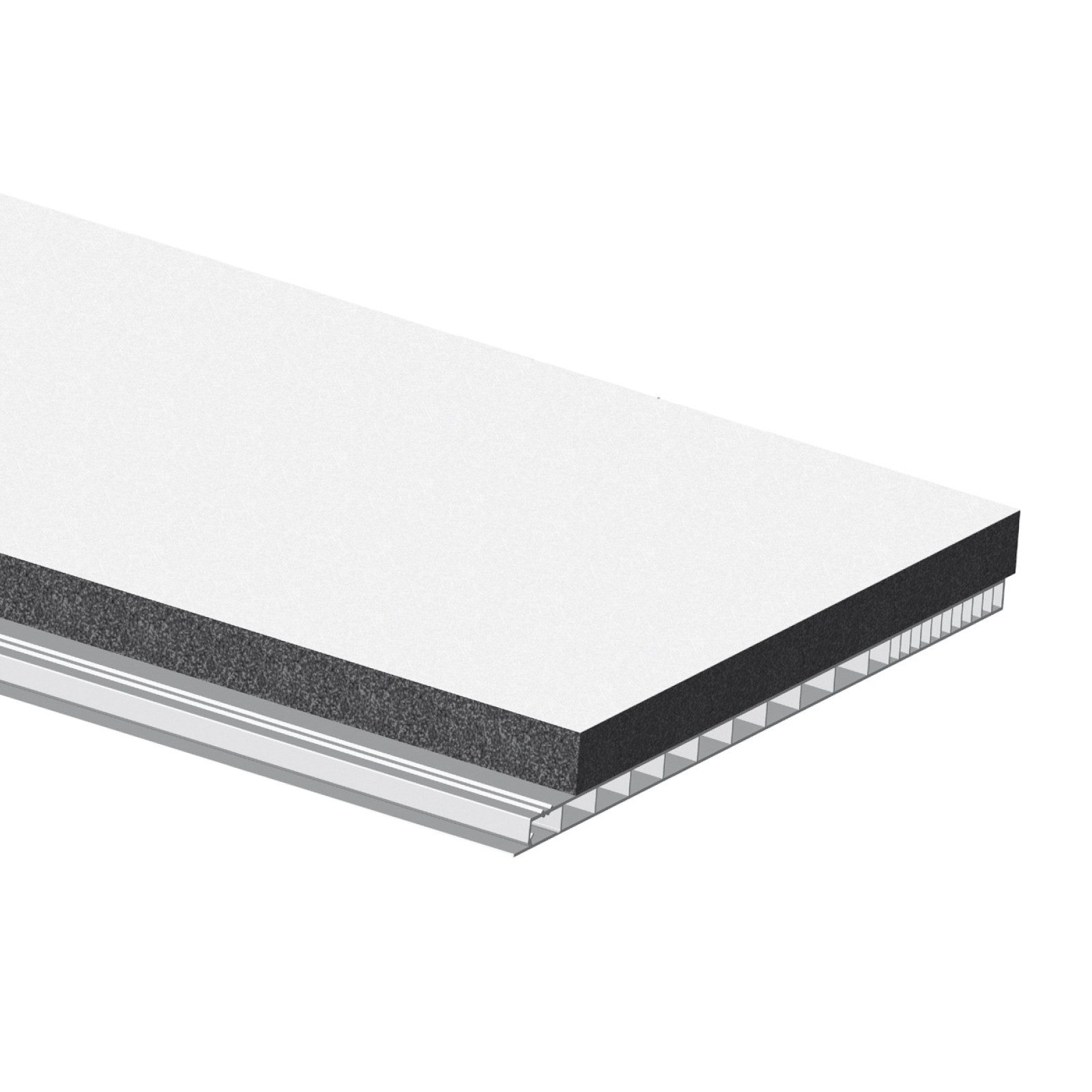 Nobily Rollladenkastendämmung PVC in weiß, Wärmedurchlasswiderstand + Schallschutzfolie