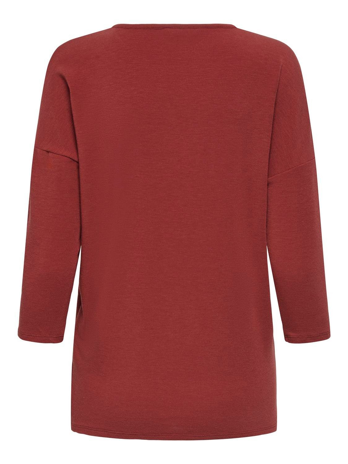 ONLY 3/4-Arm-Shirt ONLGLAMOUR 3/4 TOP JRS NOOS Materialmix, loose fit günstig online kaufen