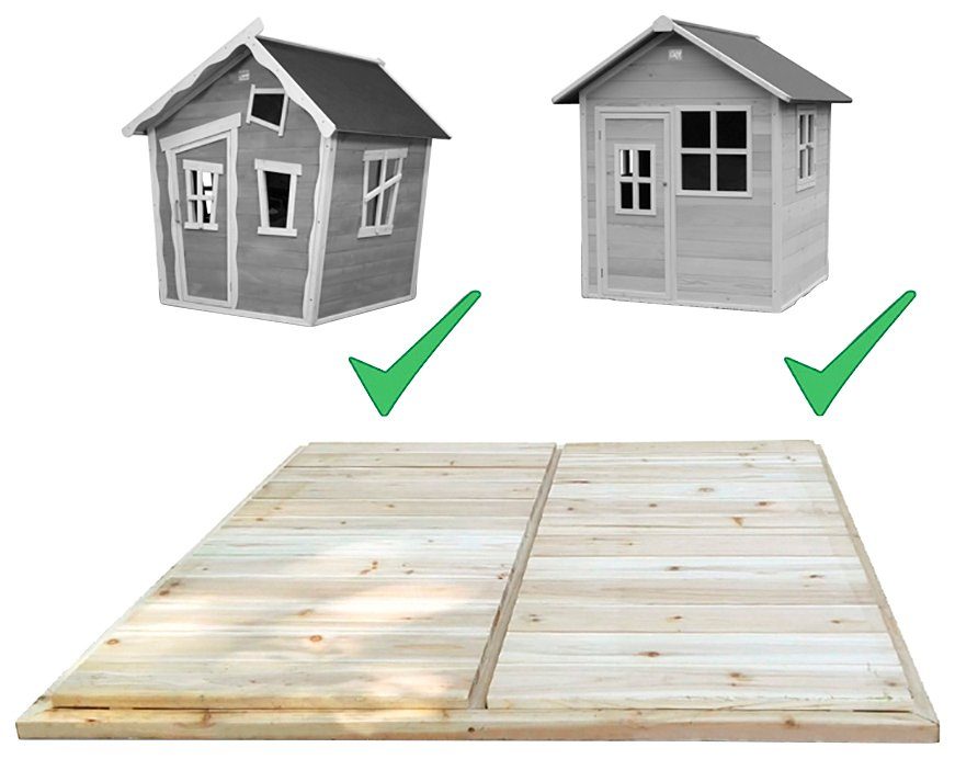 EXIT Gartenhaus-Fußboden, BxT:58x121 cm, für Spielhaus »Loft 100« & »Crooky 100«