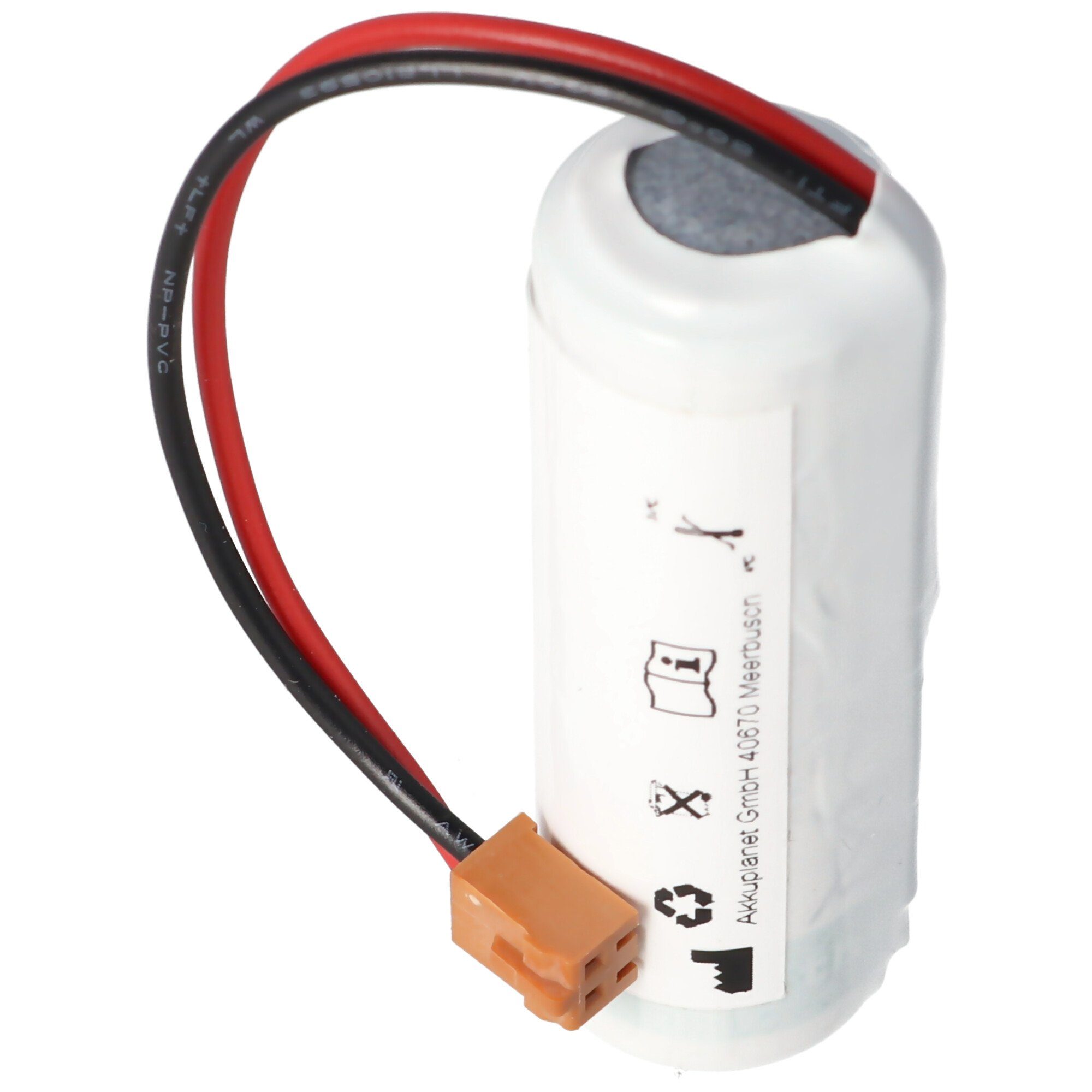 AccuCell ER17500V 3.6 Batterie, für passend Lithium (3,6 Batterie 410076-0210 V) Denso Volt