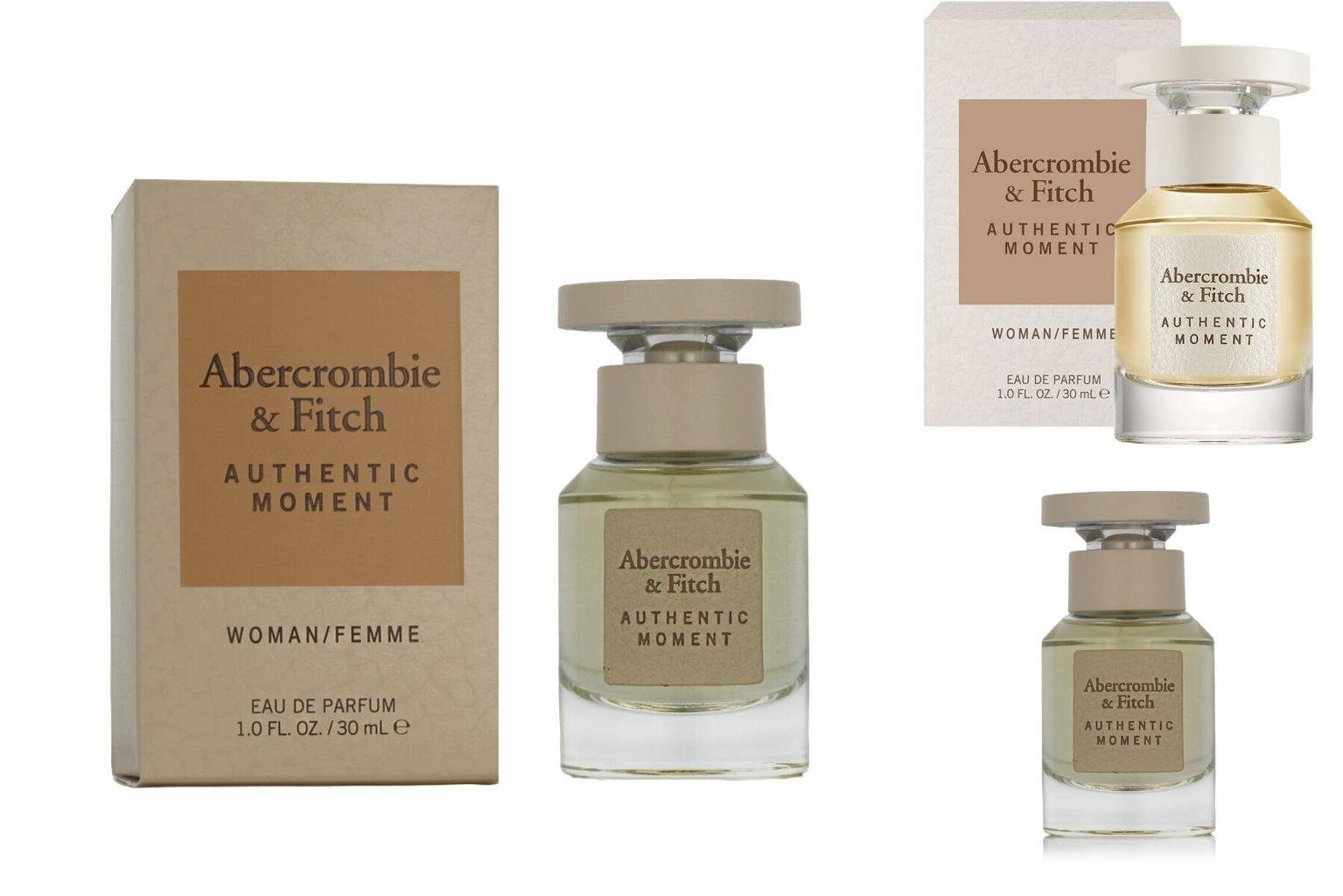 Abercrombie & Fitch Eau de Abercrombie Moment Eau 30 ml Damenparfüm Authentic Parfum Toilette de Fitch