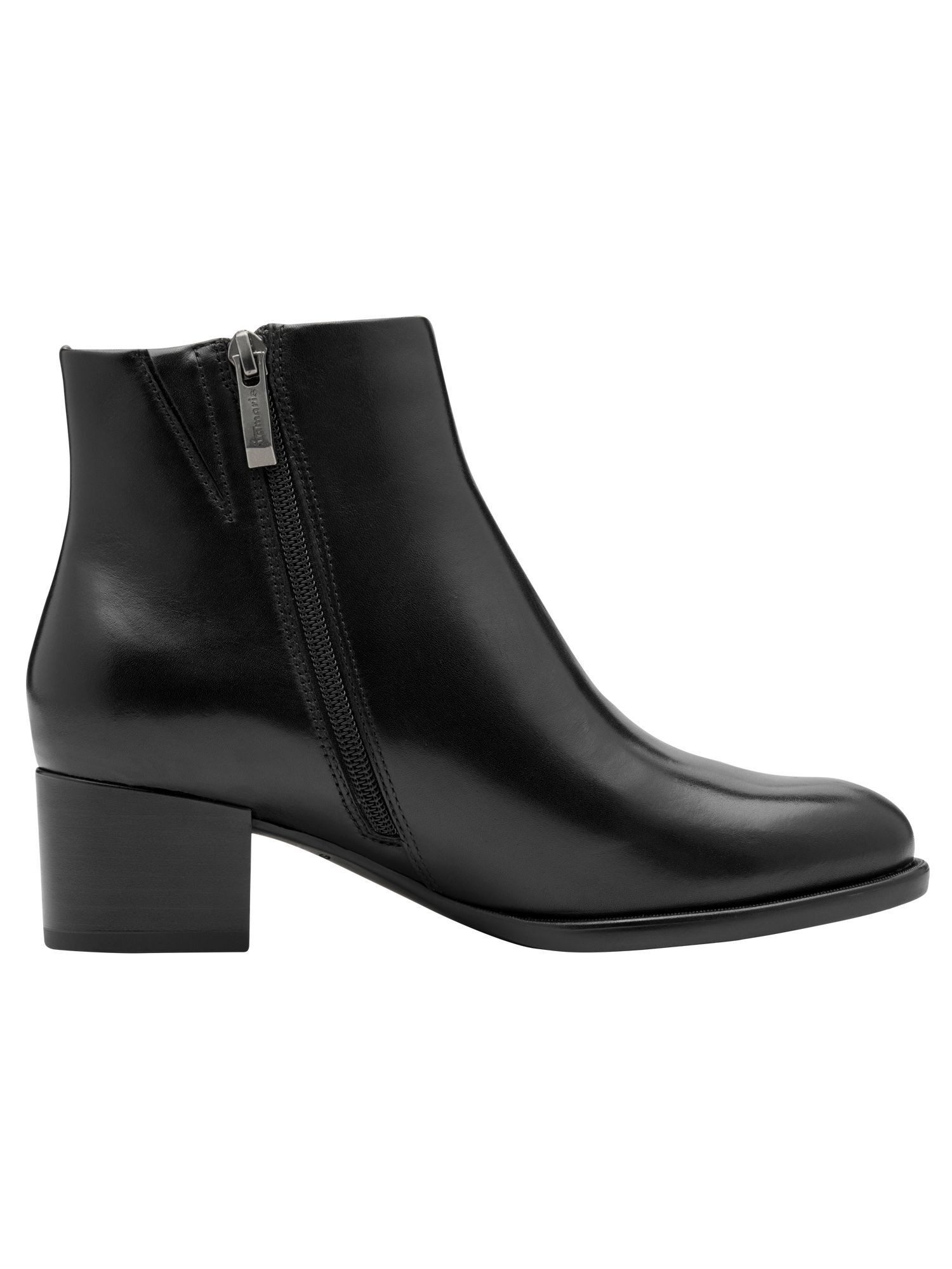 Tamaris ANTIslide, COMFORT-Lining, TOUCH-IT aus Leder Stiefelette ANTIslide
