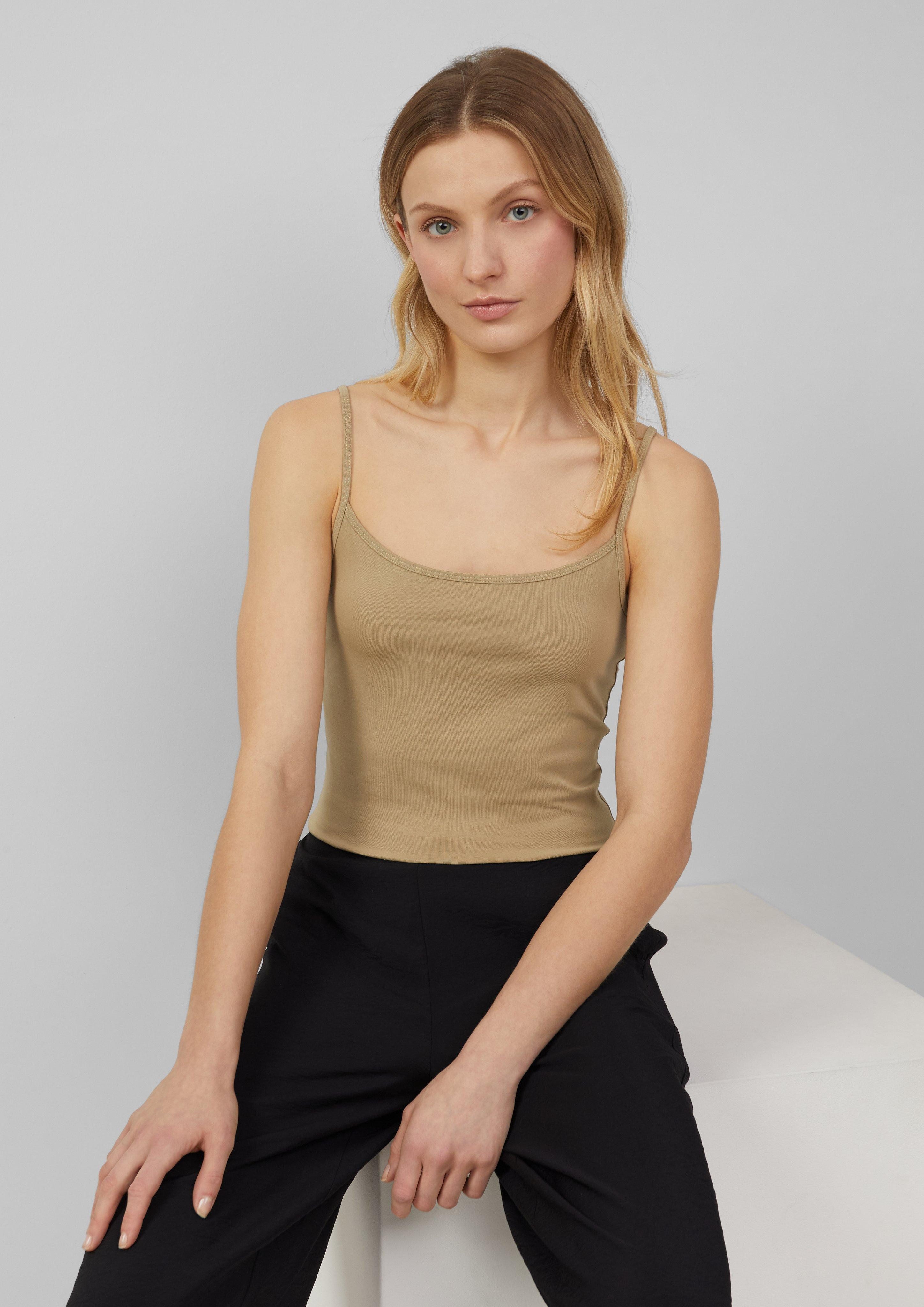 s.Oliver Shirttop Top mit verstellbaren Spaghettiträgern günstig online kaufen