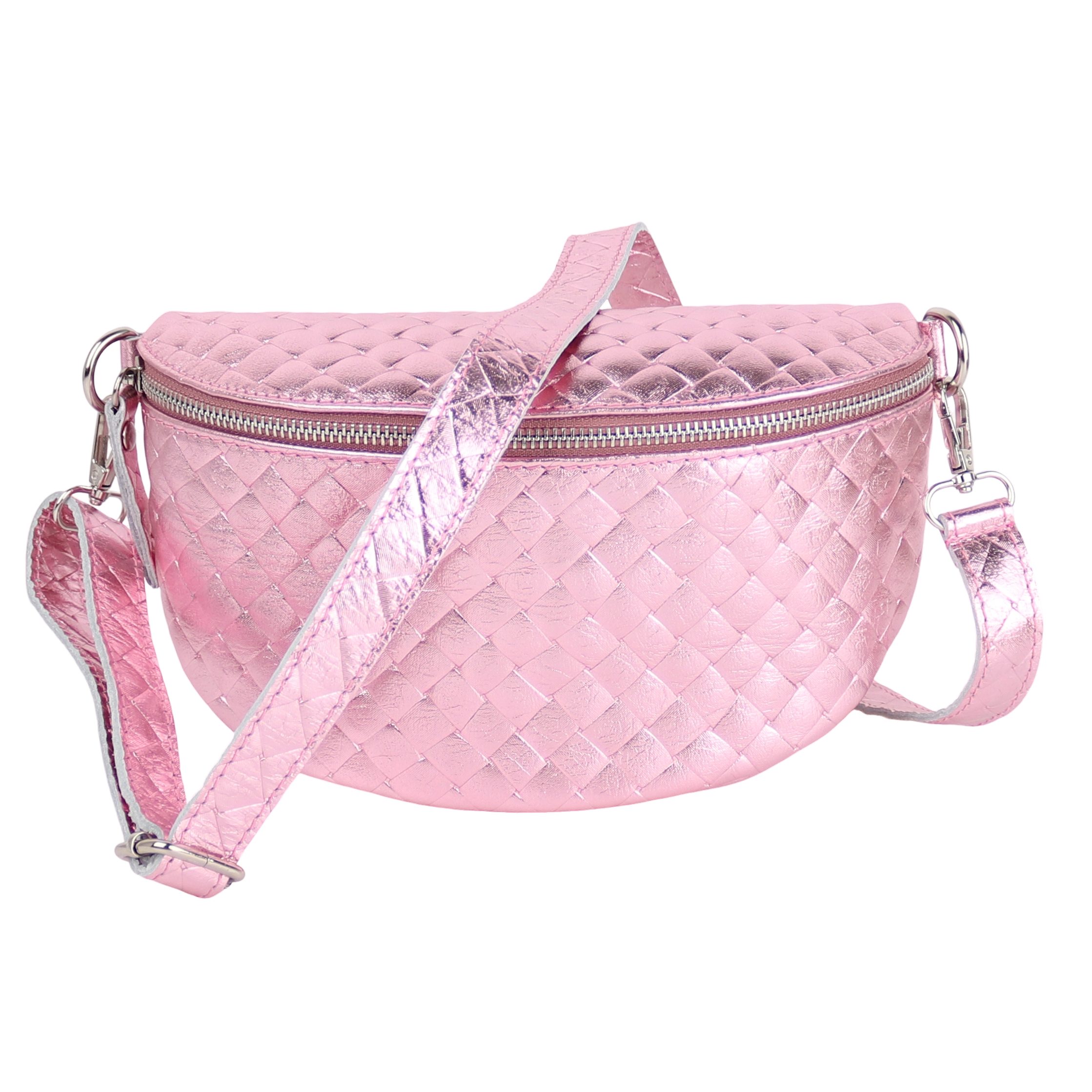 MIRROSI Bauchtasche Damen, Echtleder, Leder, Made günstig online kaufen