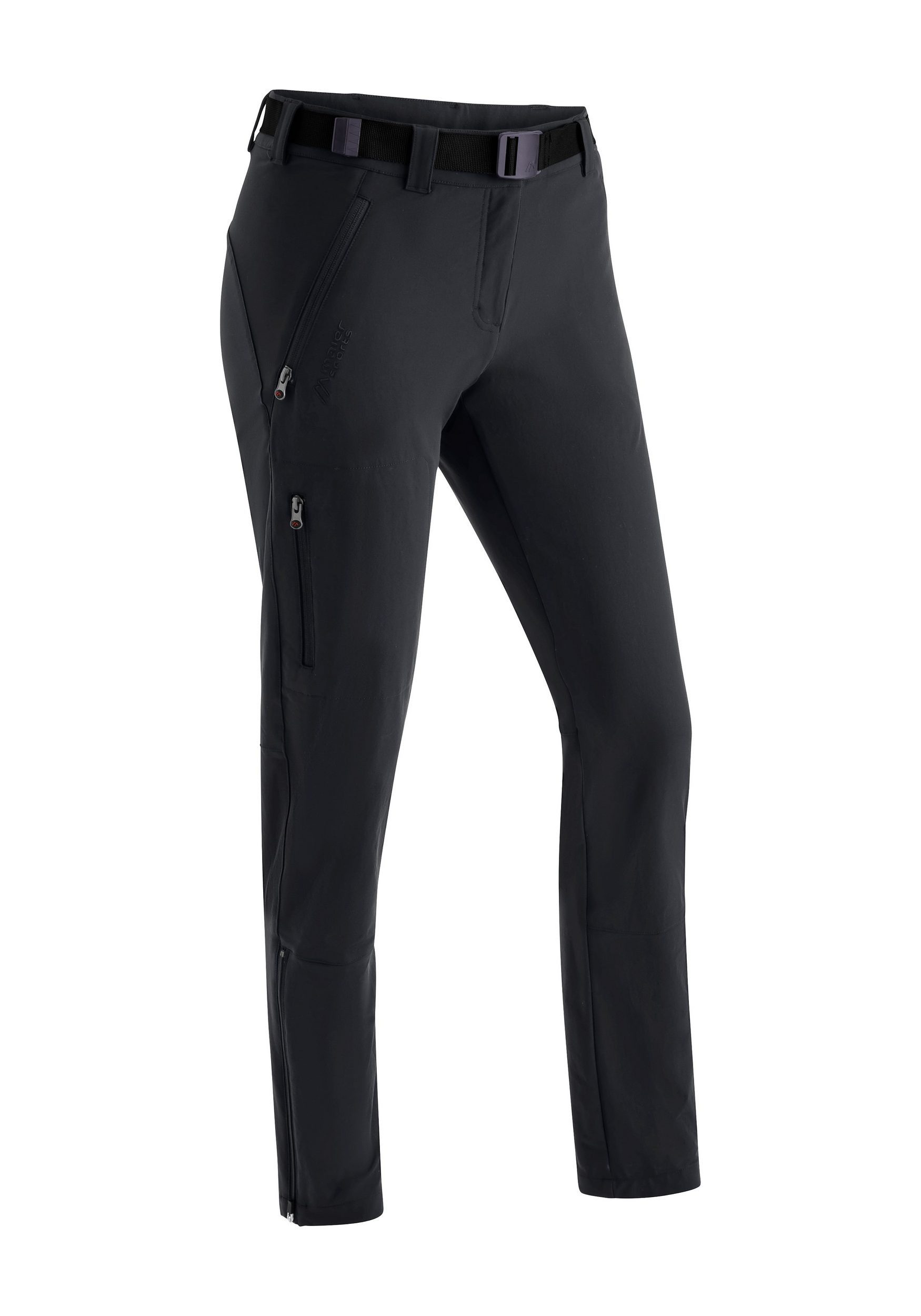 Maier Sports Trekkinghose LANA SLIM CS Funktionshose, Outdoorhose Elastikbund