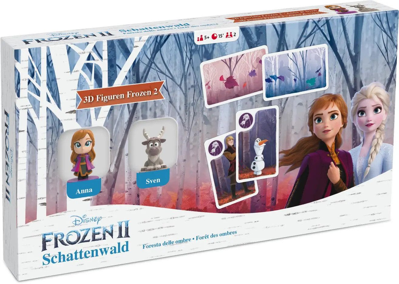Cartamundi Spiel Disney Die Eiskönigin 2 - Schattenwald