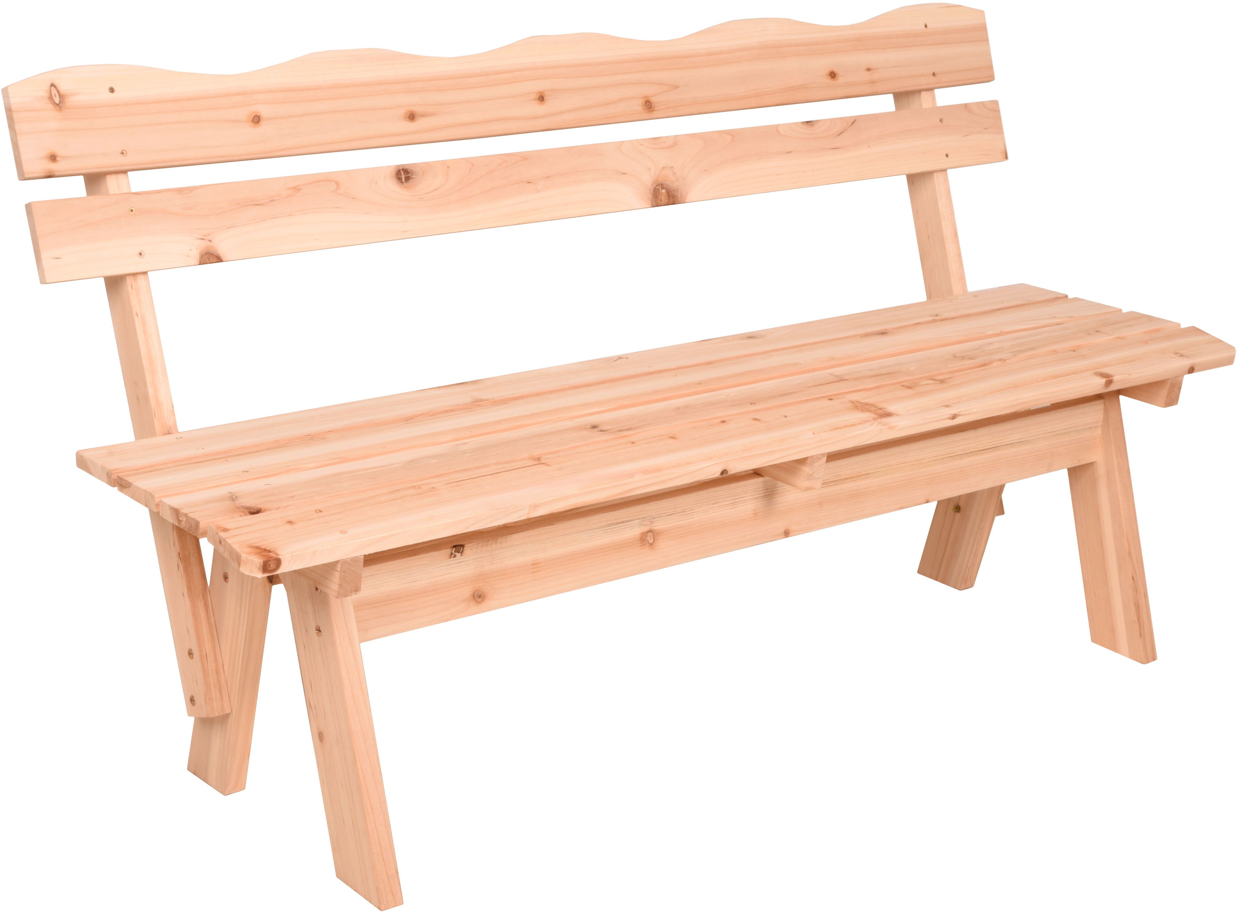 Garden Pleasure Sitzbank RANGUN, ohne Armlehnen