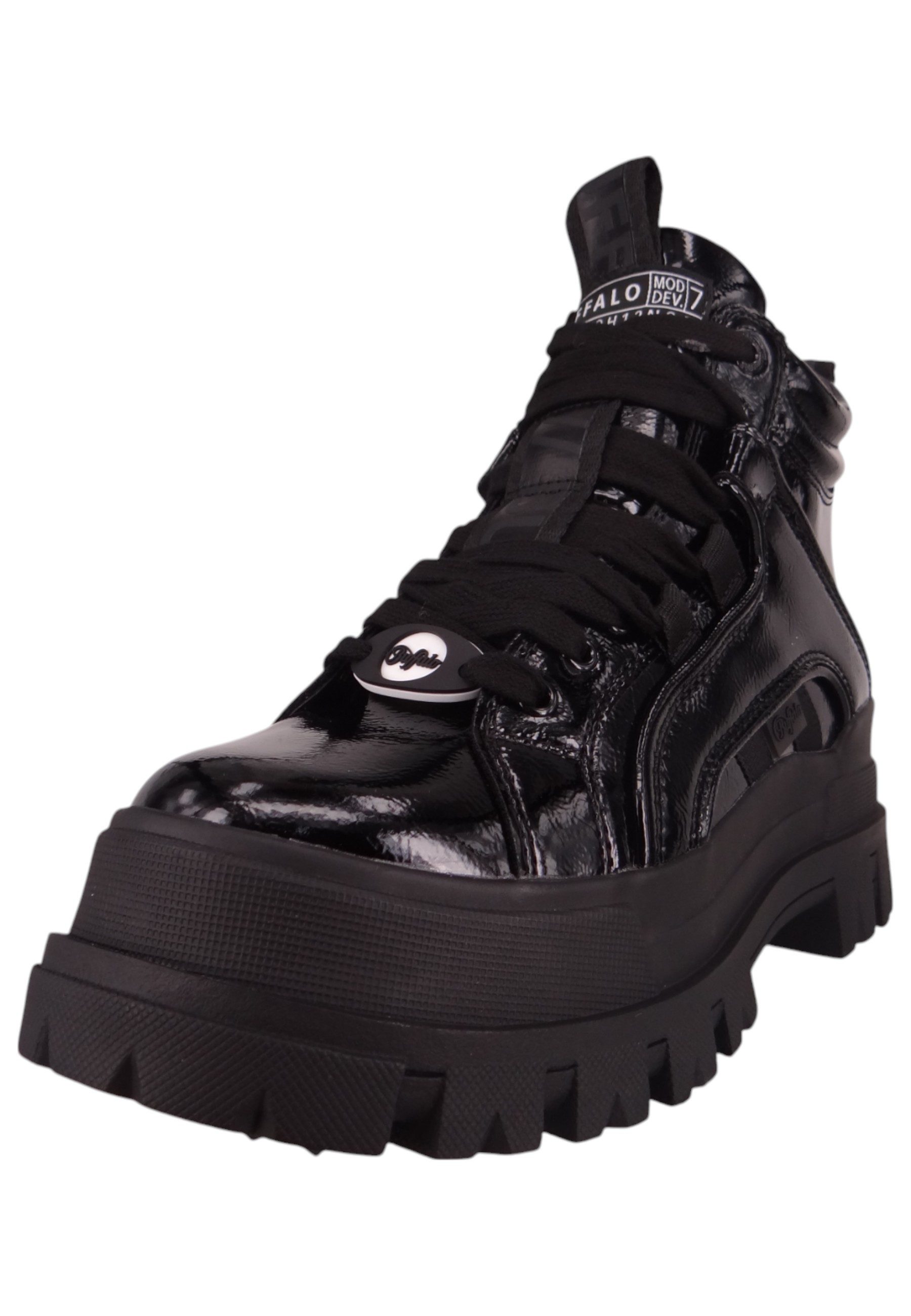 Buffalo 1622137 Aspha NC Mid Black Sneaker günstig online kaufen