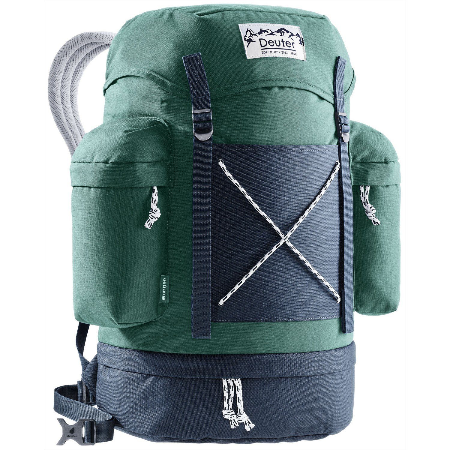 Schulrucksack Rucksack Wengen seagreen-ink