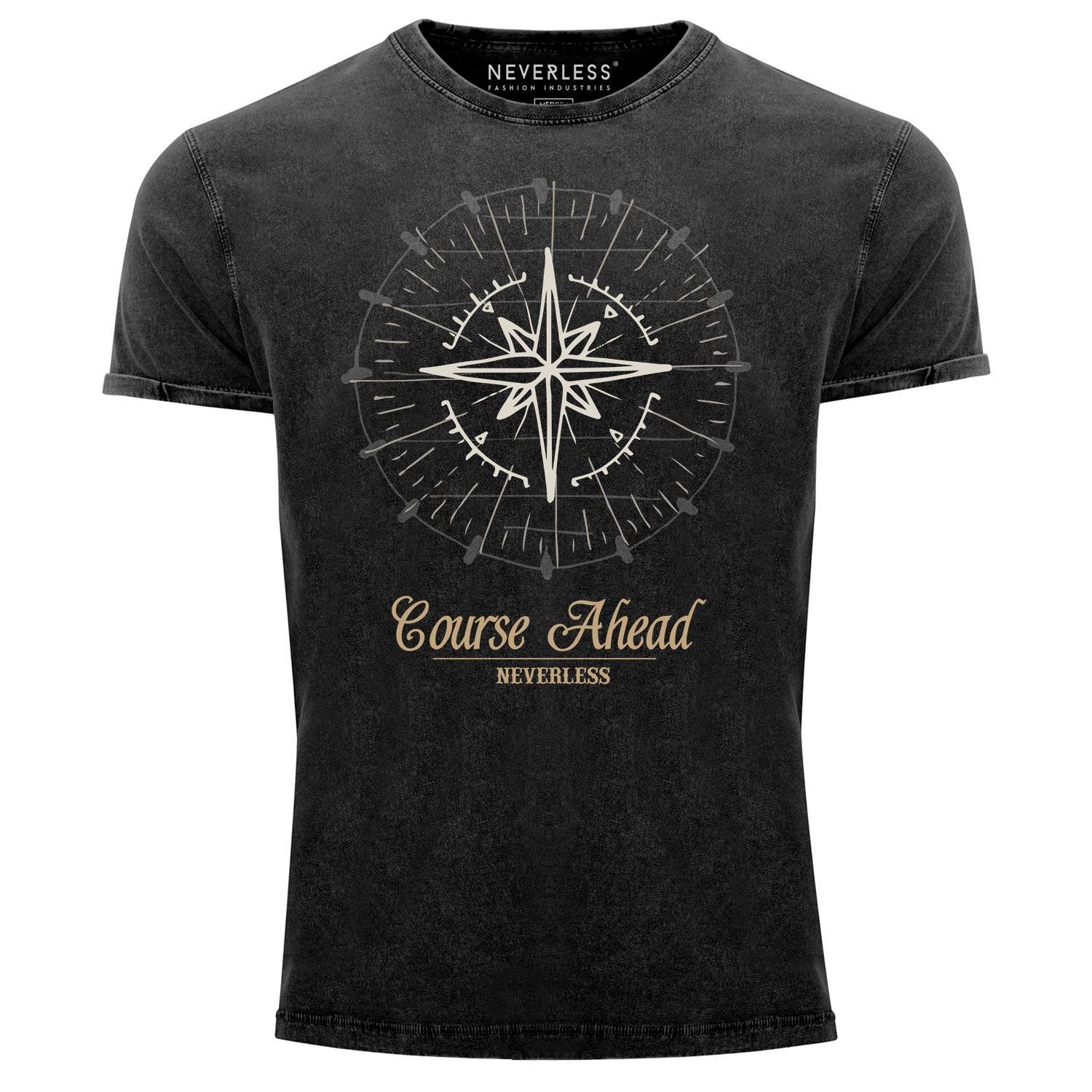 Neverless Print-Shirt Cooles angesagtes Herren T-Shirt günstig online kaufen